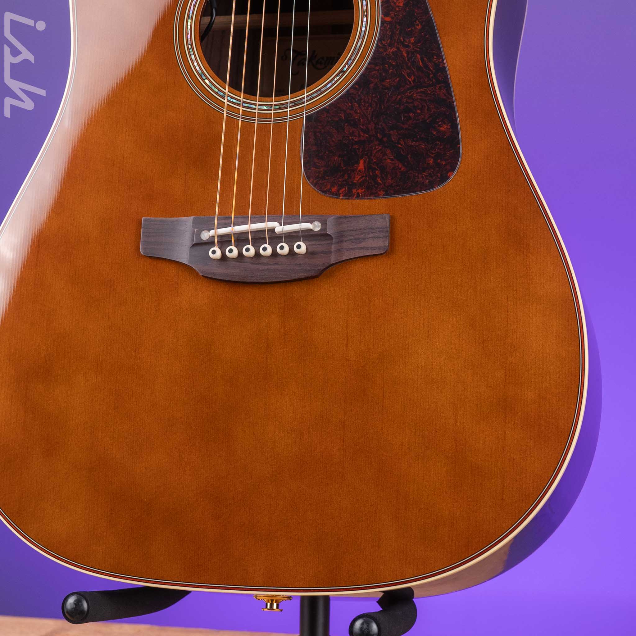 Takamine P5DC-WB Dreadnought Acoustic-Electric Guitar Demo - Image 5