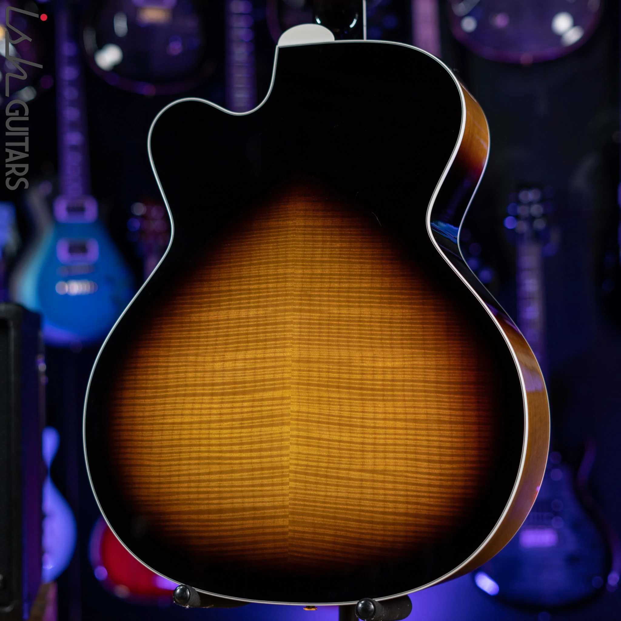 Takamine P6JC-12 Jumbo 12-String Acoustic-Electric Guitar Sunburst - Image 8