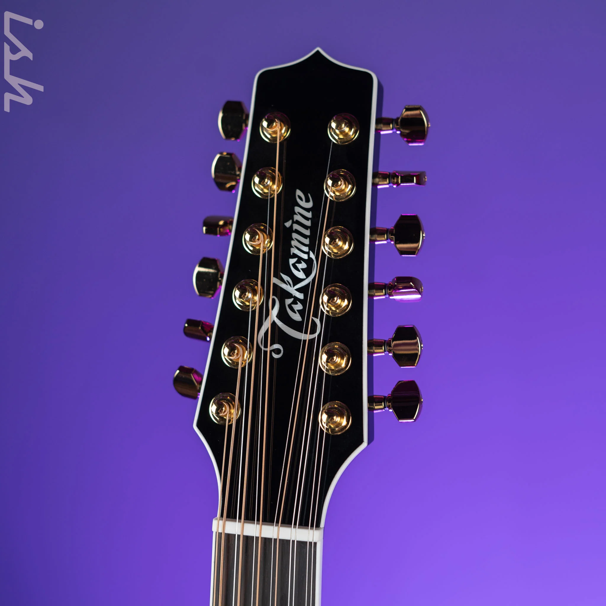 Takamine P6JC-12 Pro Series Jumbo 12-String Acoustic-Electric Brown Sunburst Gloss - Image 5