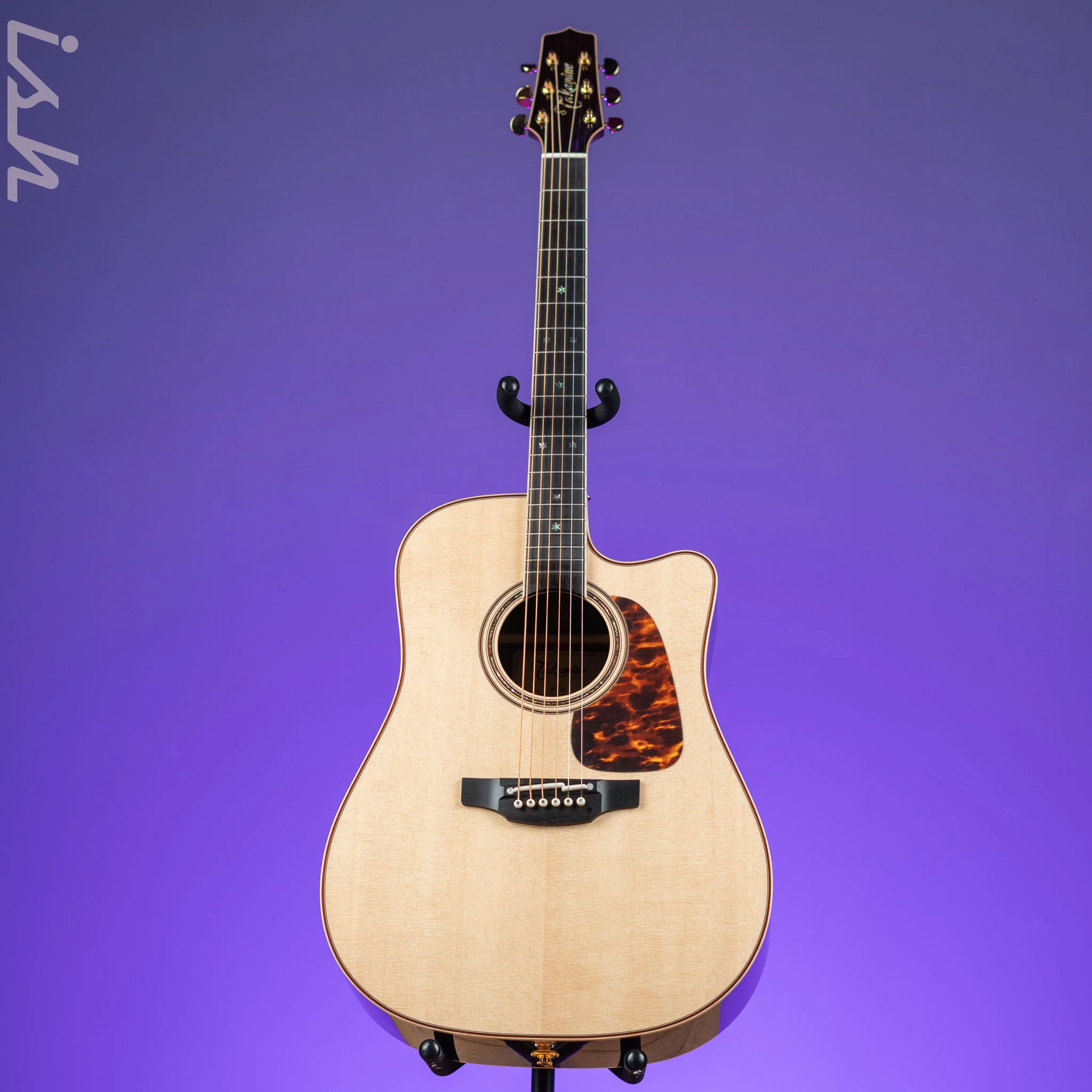 Takamine P7DC Dreadnought Acoustic-Electric Guitar - Image 2