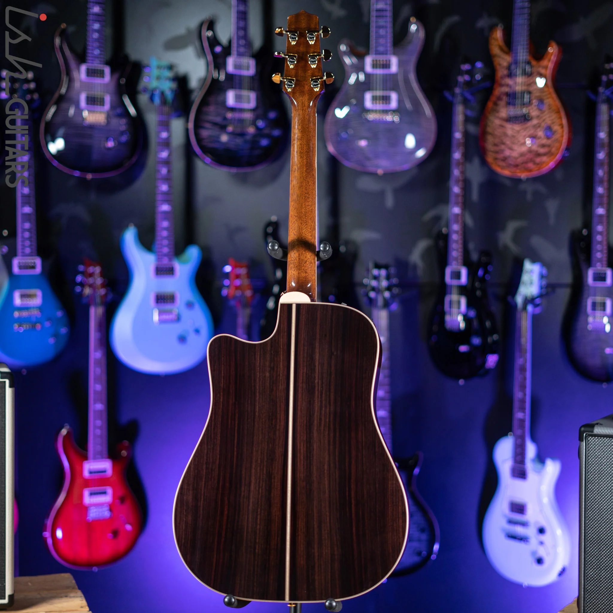 Takamine P7DC Dreadnought Acoustic Guitar Natural - Image 8