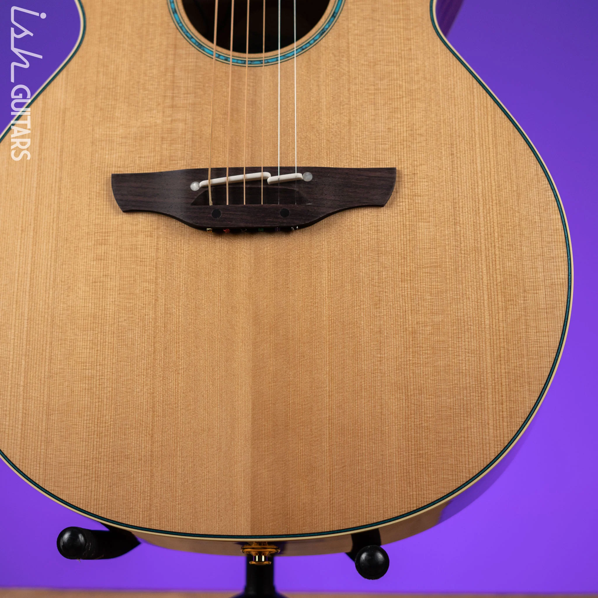 Takamine Santa Fe TSF40C Acoustic-Electric Guitar Natural - Image 4