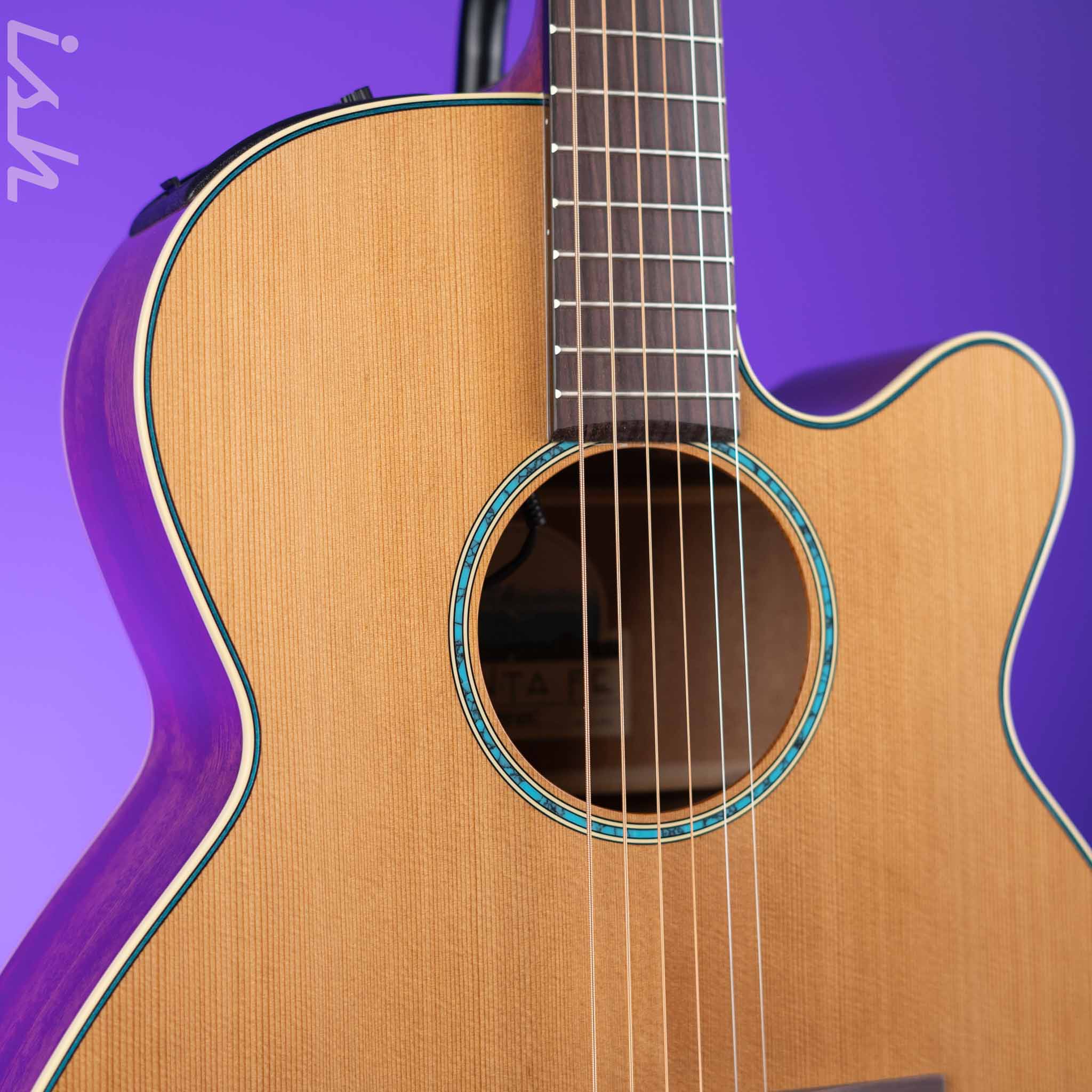 Takamine Santa Fe TSF40C Acoustic-Electric Guitar Natural - Image 3