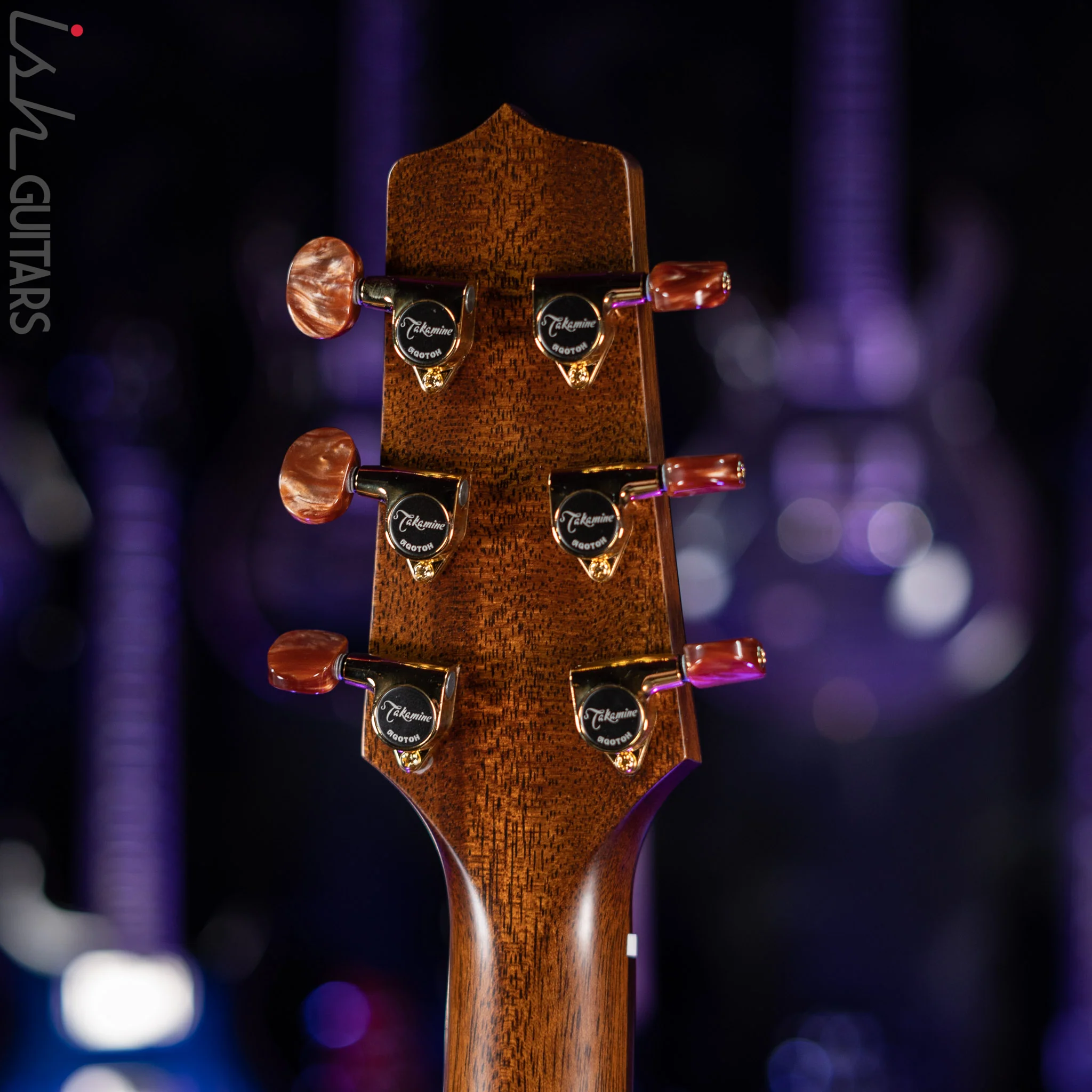 Takamine TF77-PT Orchestra Acoustic-Electric Guitar Tobacco Sunburst - Image 12