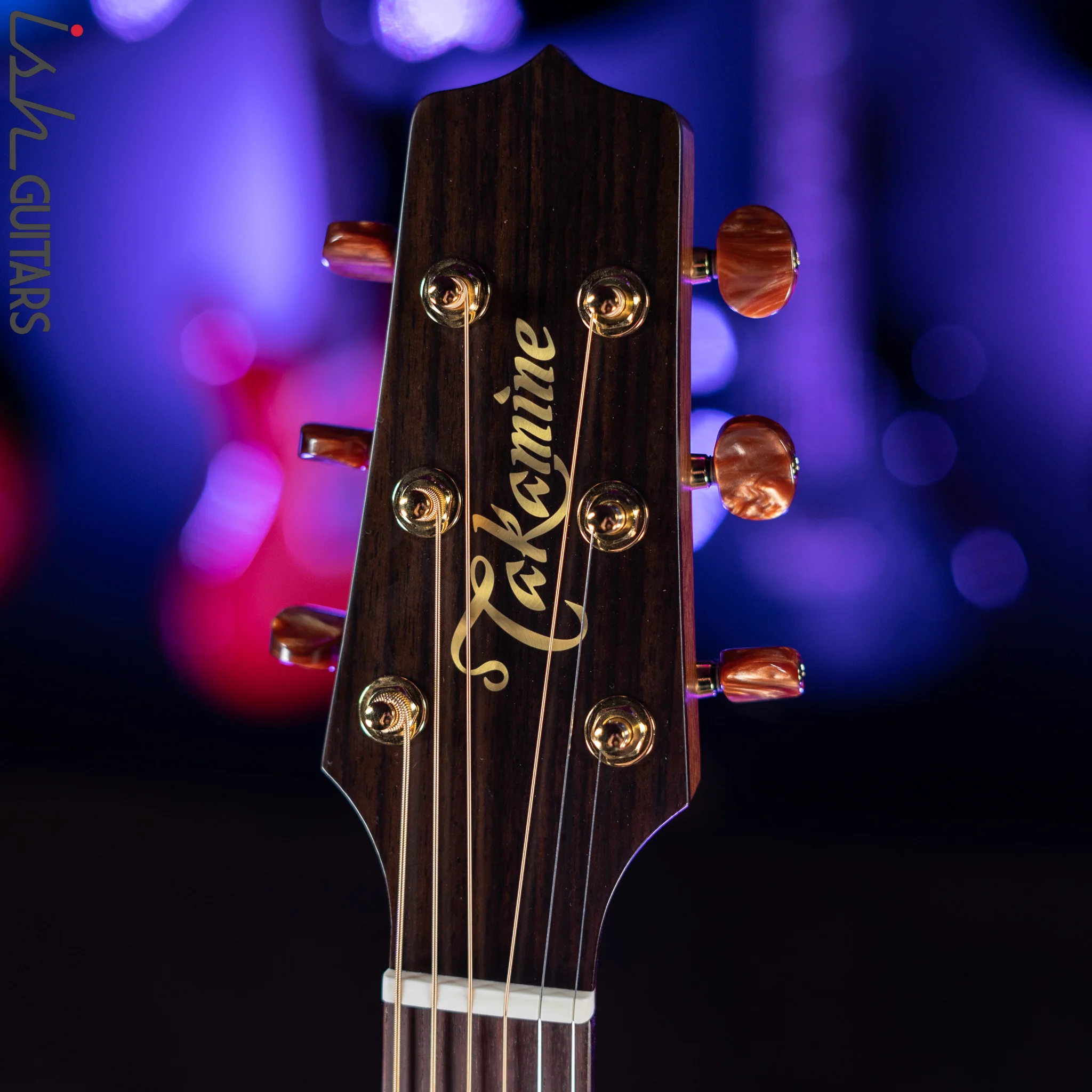 Takamine TF77-PT Orchestra Acoustic-Electric Guitar Tobacco Sunburst - Image 6