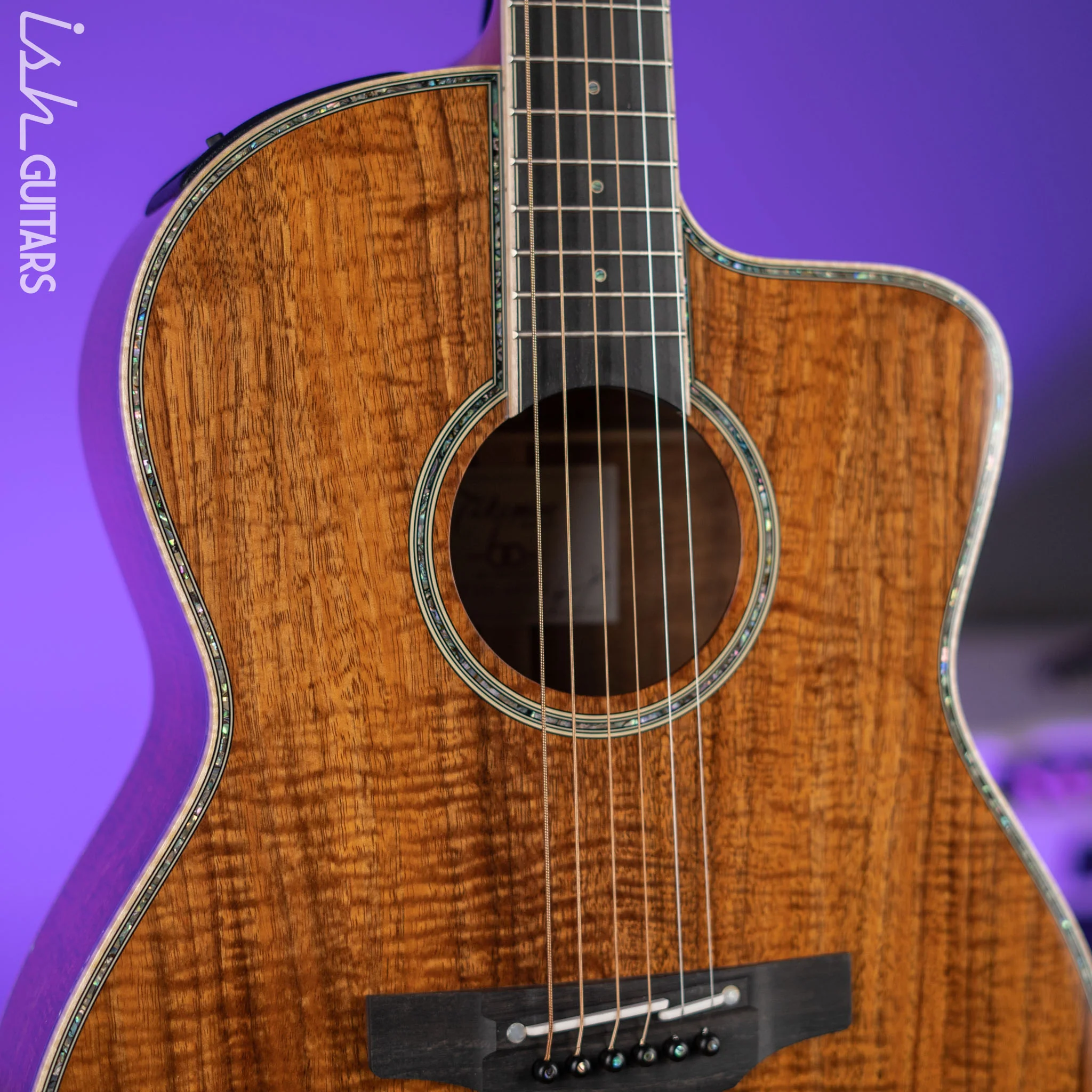 Takamine “The 60th” Limited Edition Acoustic-Electric Guitar Natural - Image 3