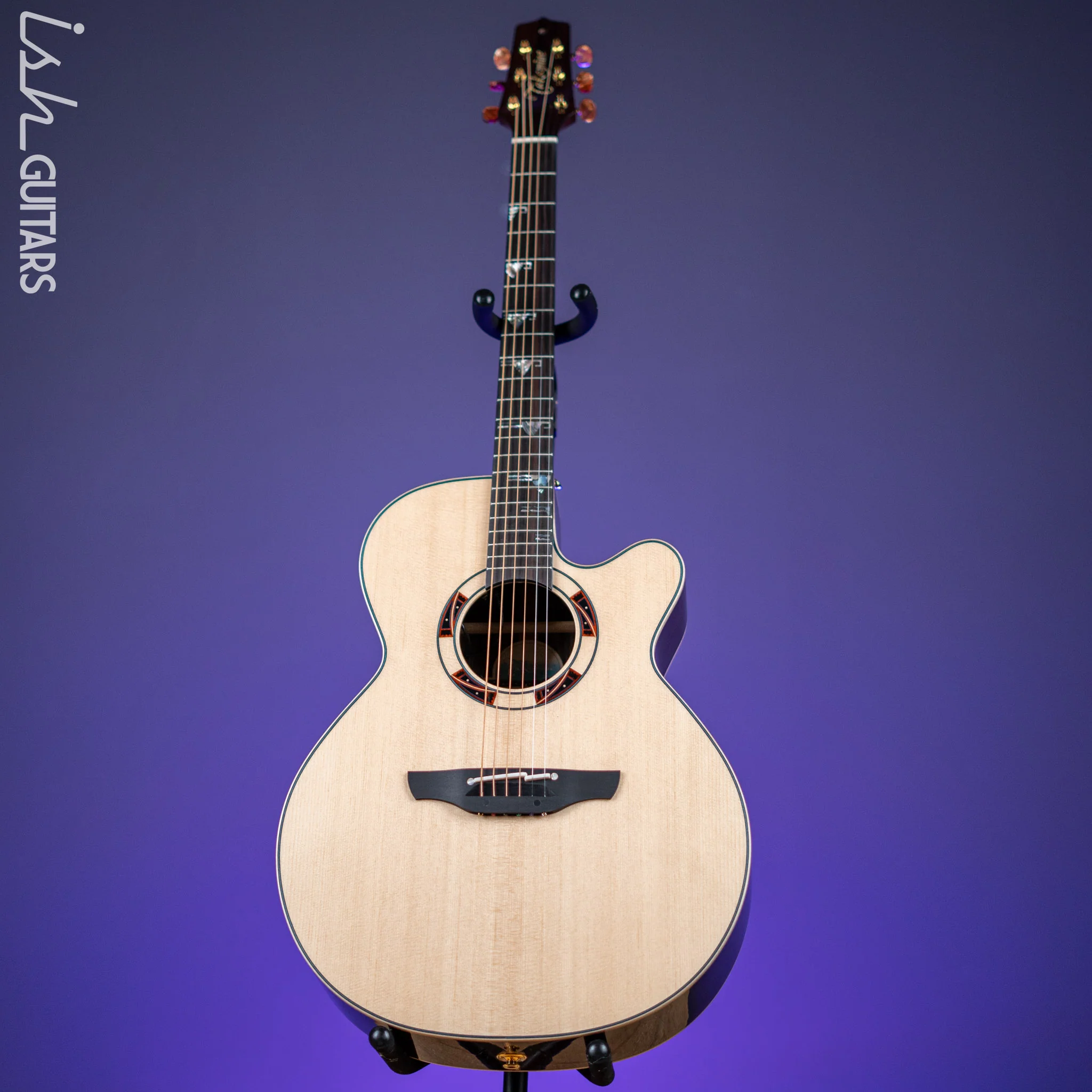 Takamine TSF48C Santa Fe NEX Acoustic-Electric Guitar Natural - Image 2