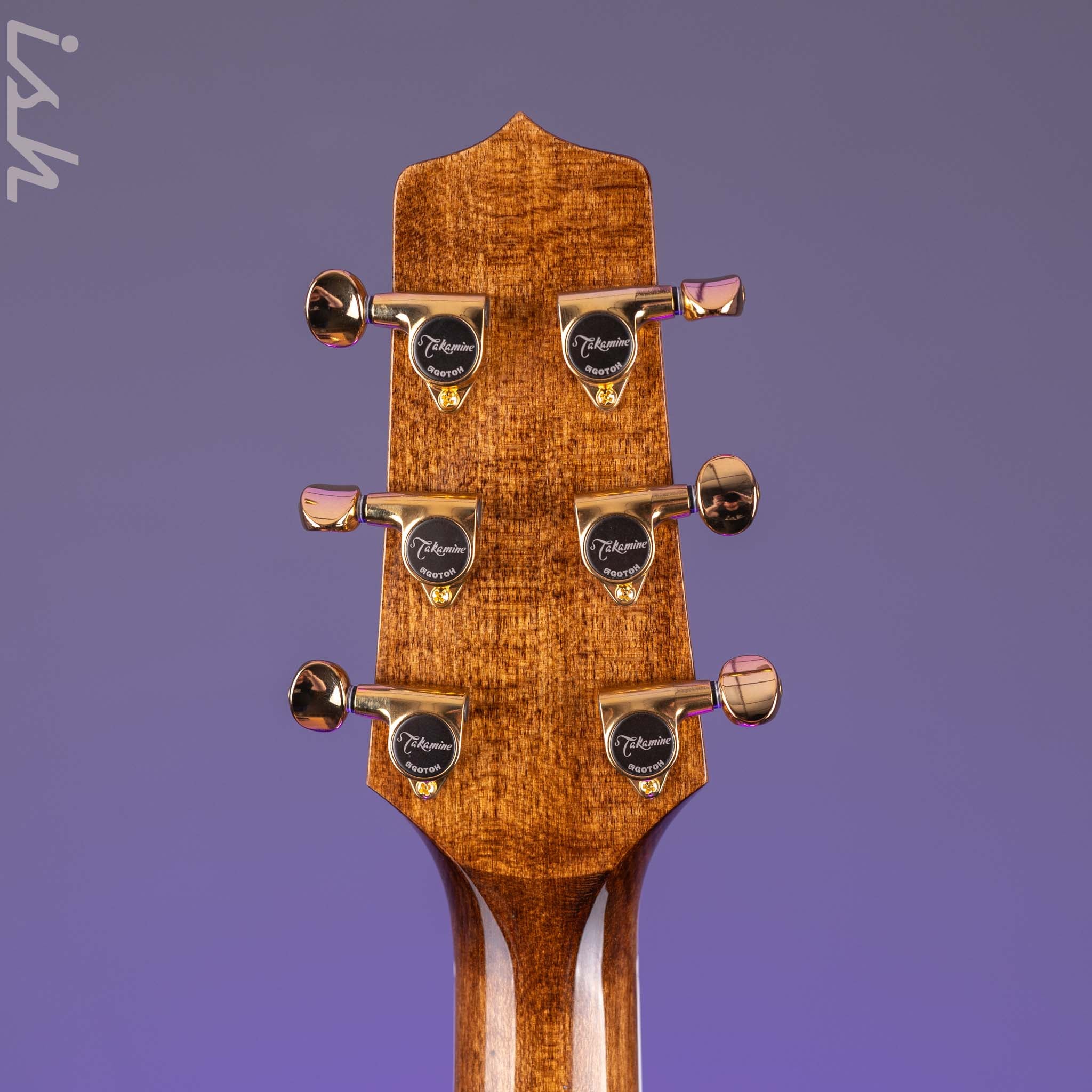 Takamine TSP100 Acoustic-Electric Guitar Gloss Vintage Tobacco Demo - Image 9
