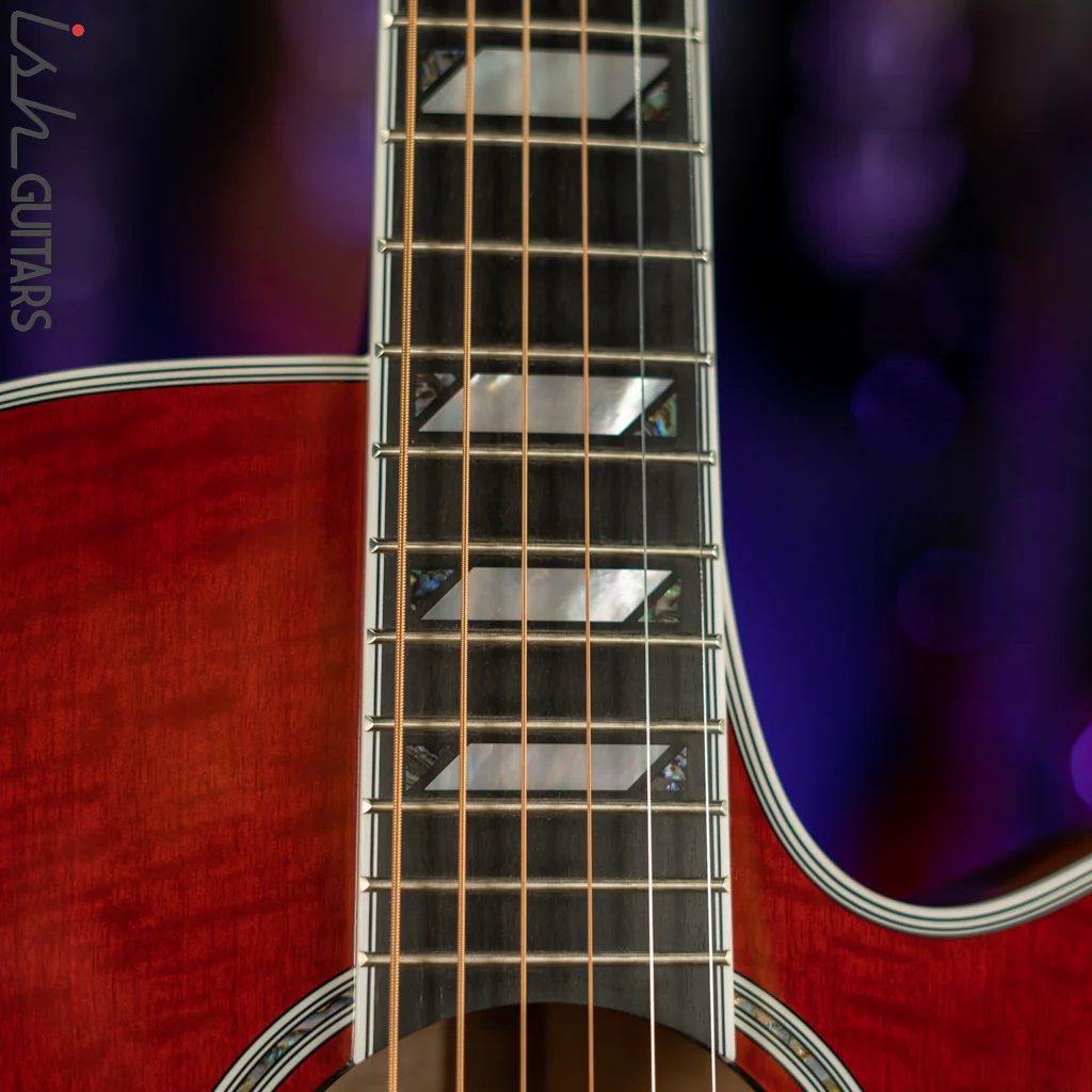 Takamine TSP178AC Acoustic-Electric Guitar Faded Cherry Burst - Image 5