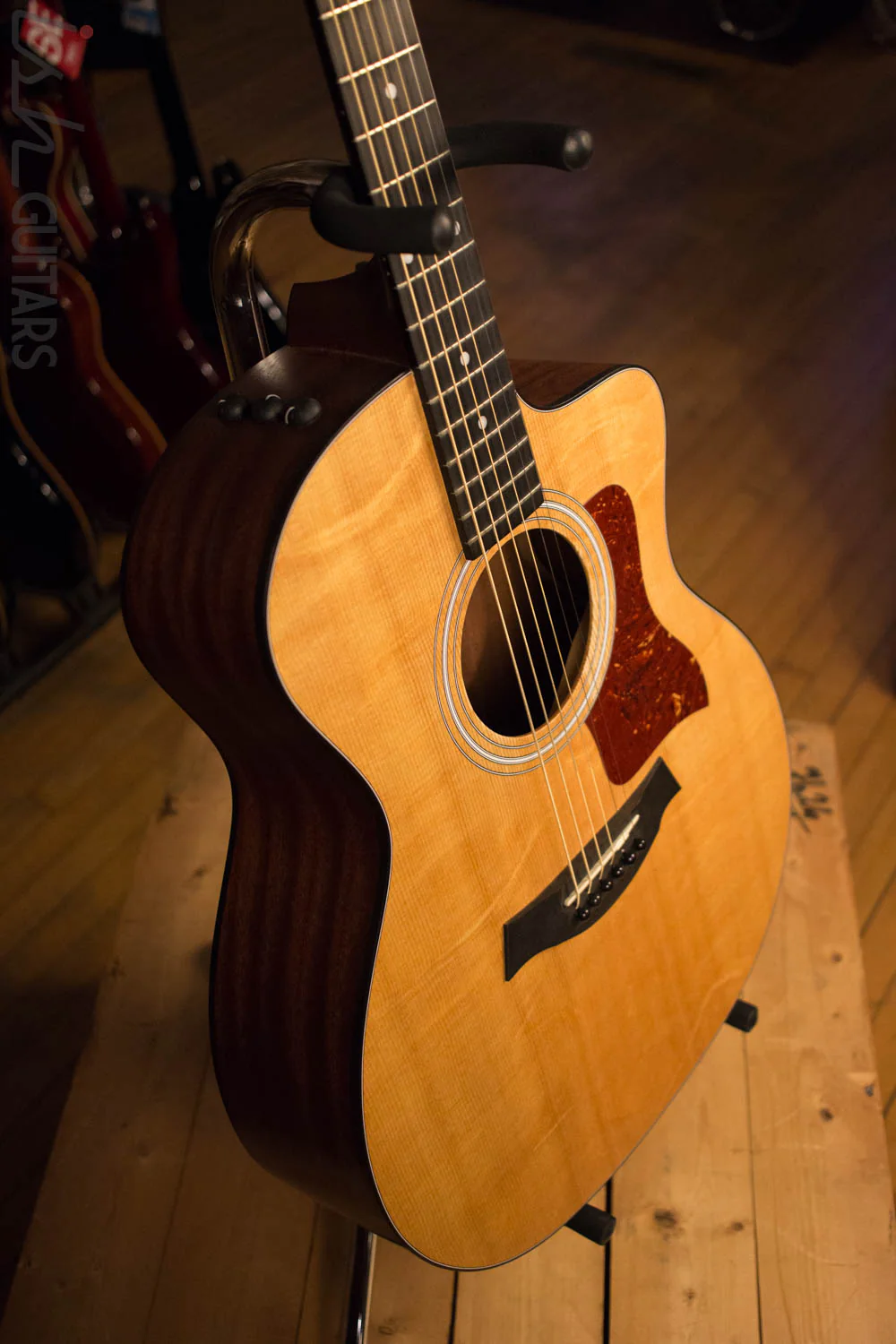 Taylor 114CE Grand Auditorium Acoustic-Electric Guitar - Image 6