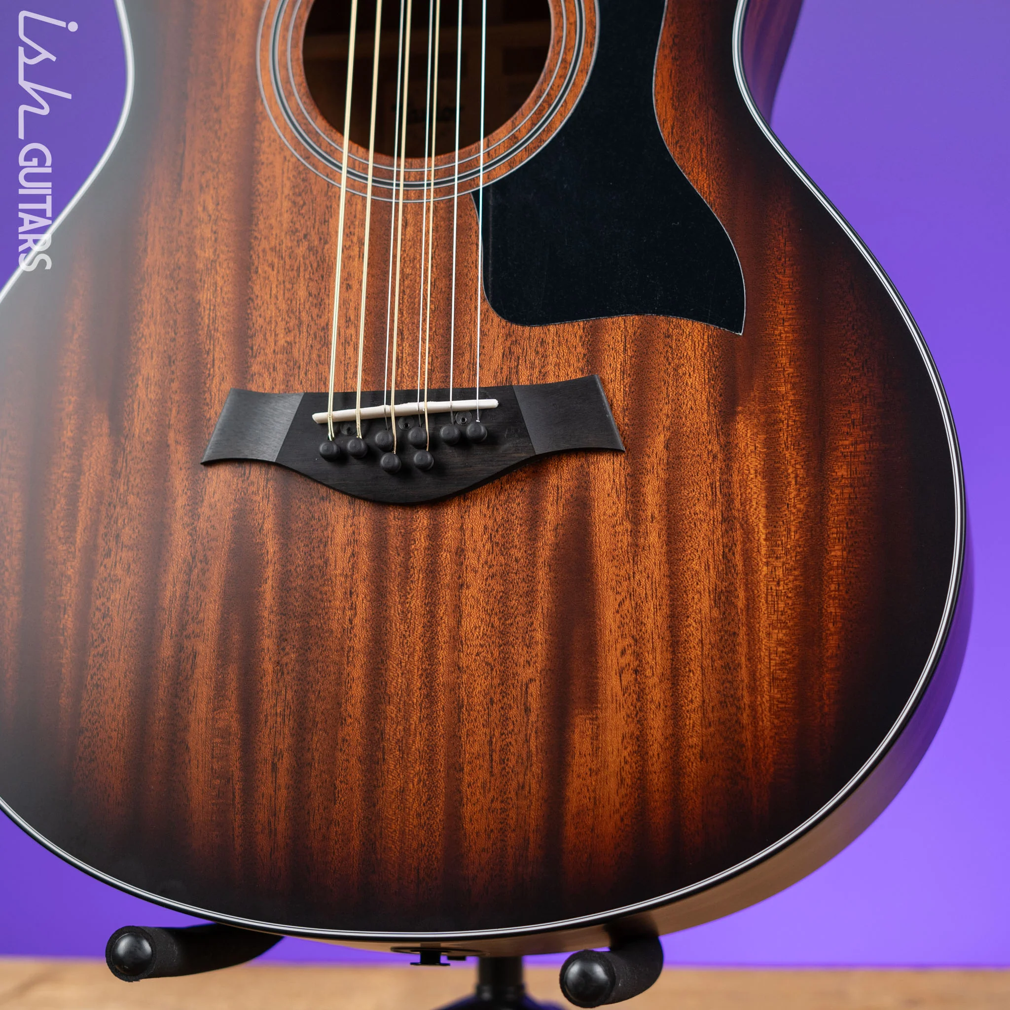 Taylor 326ce Baritone-8 Special Edition Acoustic-Electric Guitar Shaded Edgeburst - Image 4
