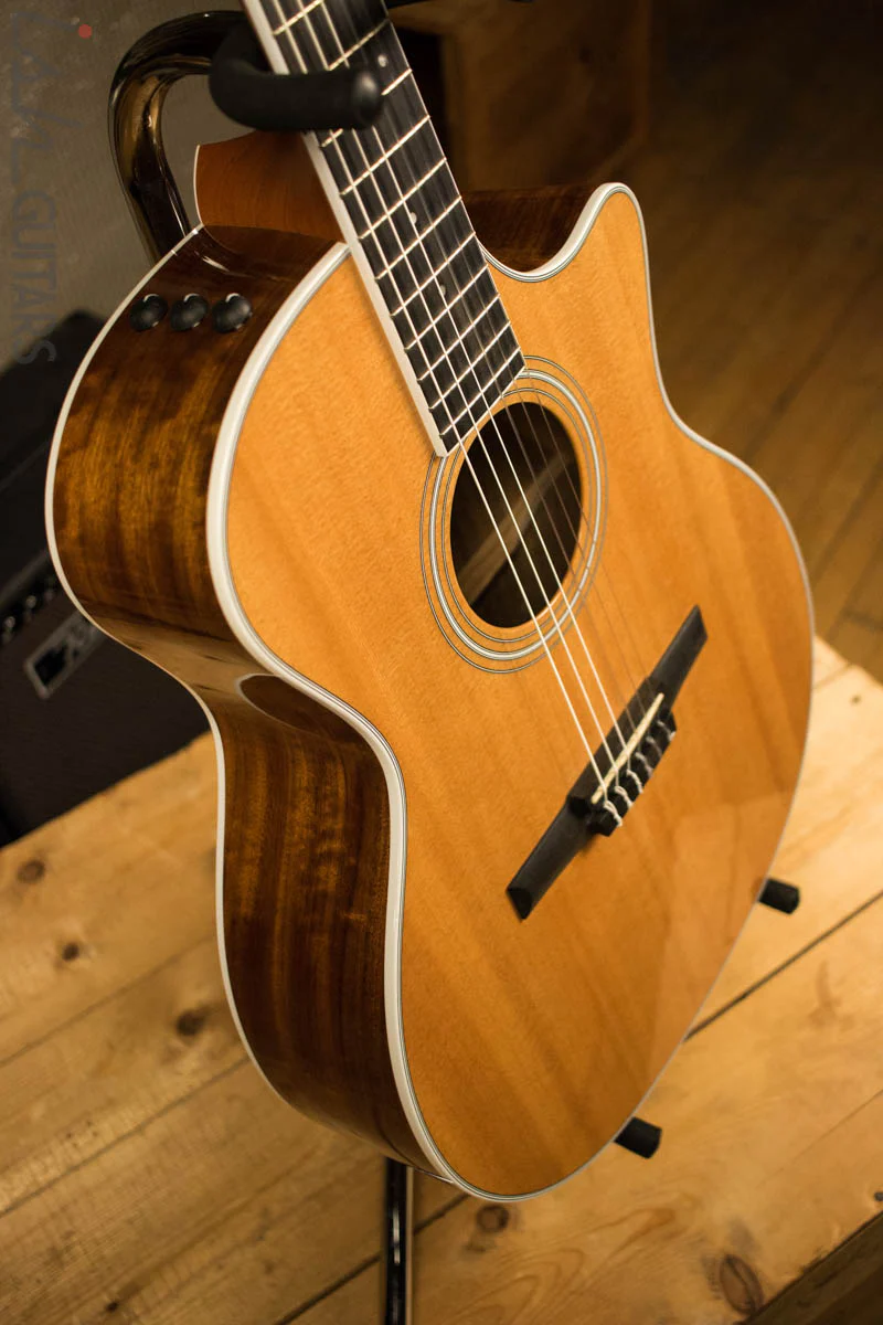 2015 Taylor Grand Auditorium 414ce-N Acoustic Guitar - Image 6