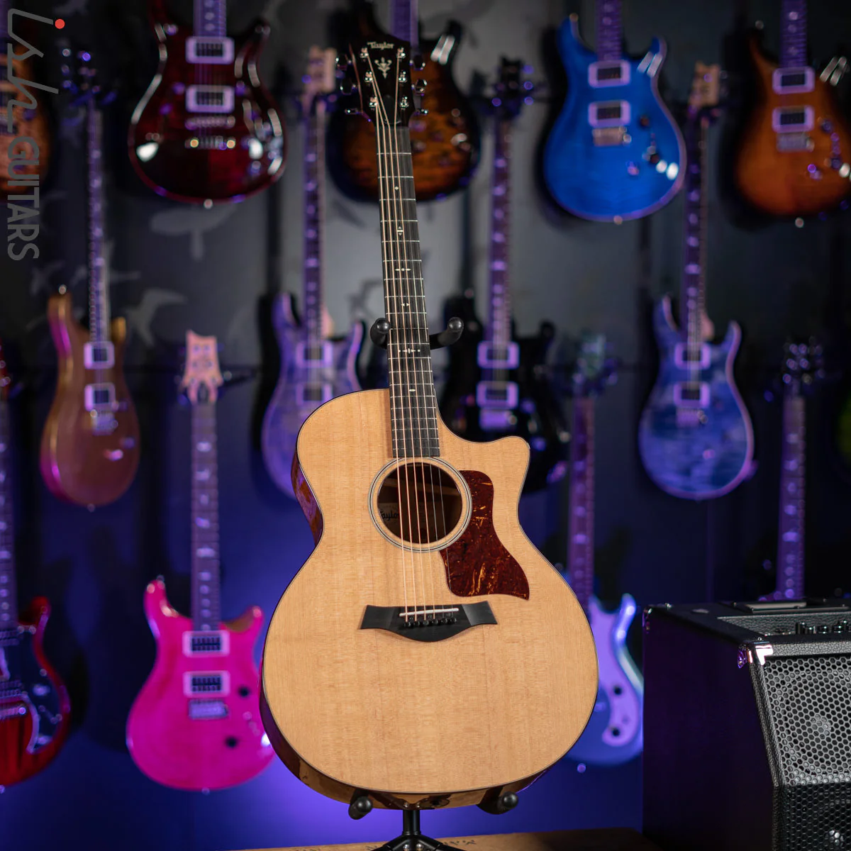 2021 Taylor 514ce Grand Auditorium Acoustic Guitar Natural Cedar - Image 2