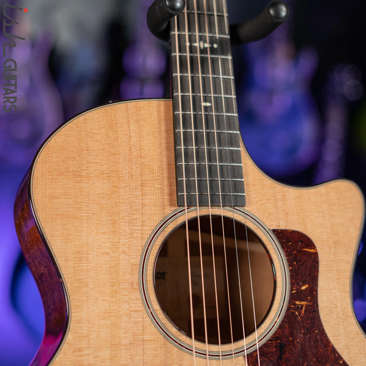 2021 Taylor 514ce Grand Auditorium Acoustic Guitar Natural Cedar - Image 5