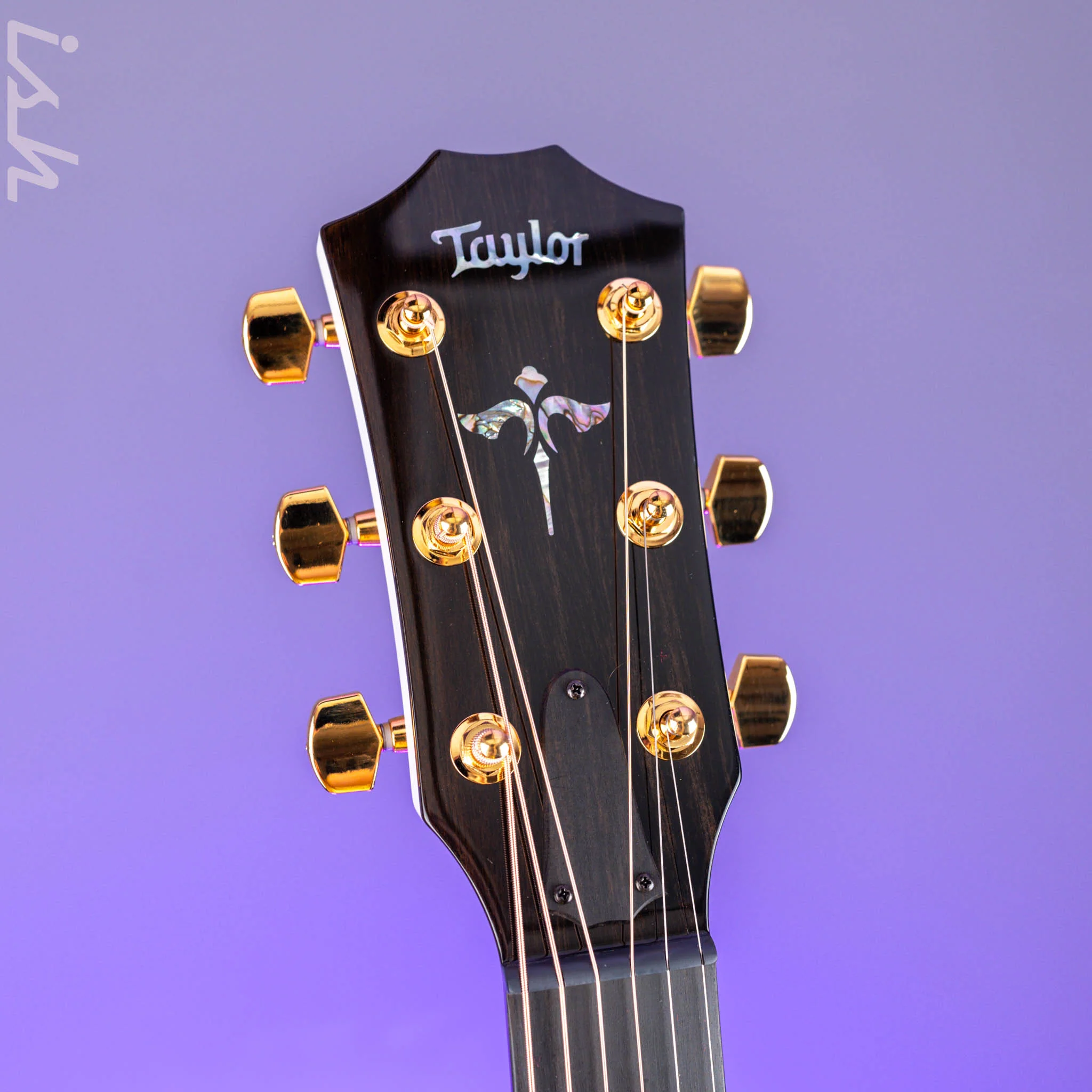 Taylor 614ce LTD Maple/Sitka 50th Anniversary Trans White with Edgeburst - Image 5