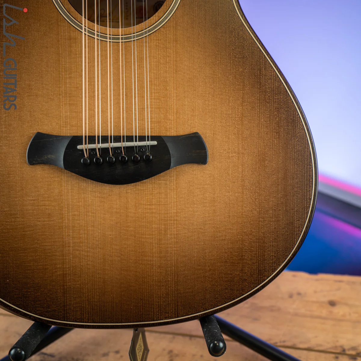 Taylor Builder's Edition 652ce 12-String Wild Honey Burst - Image 4