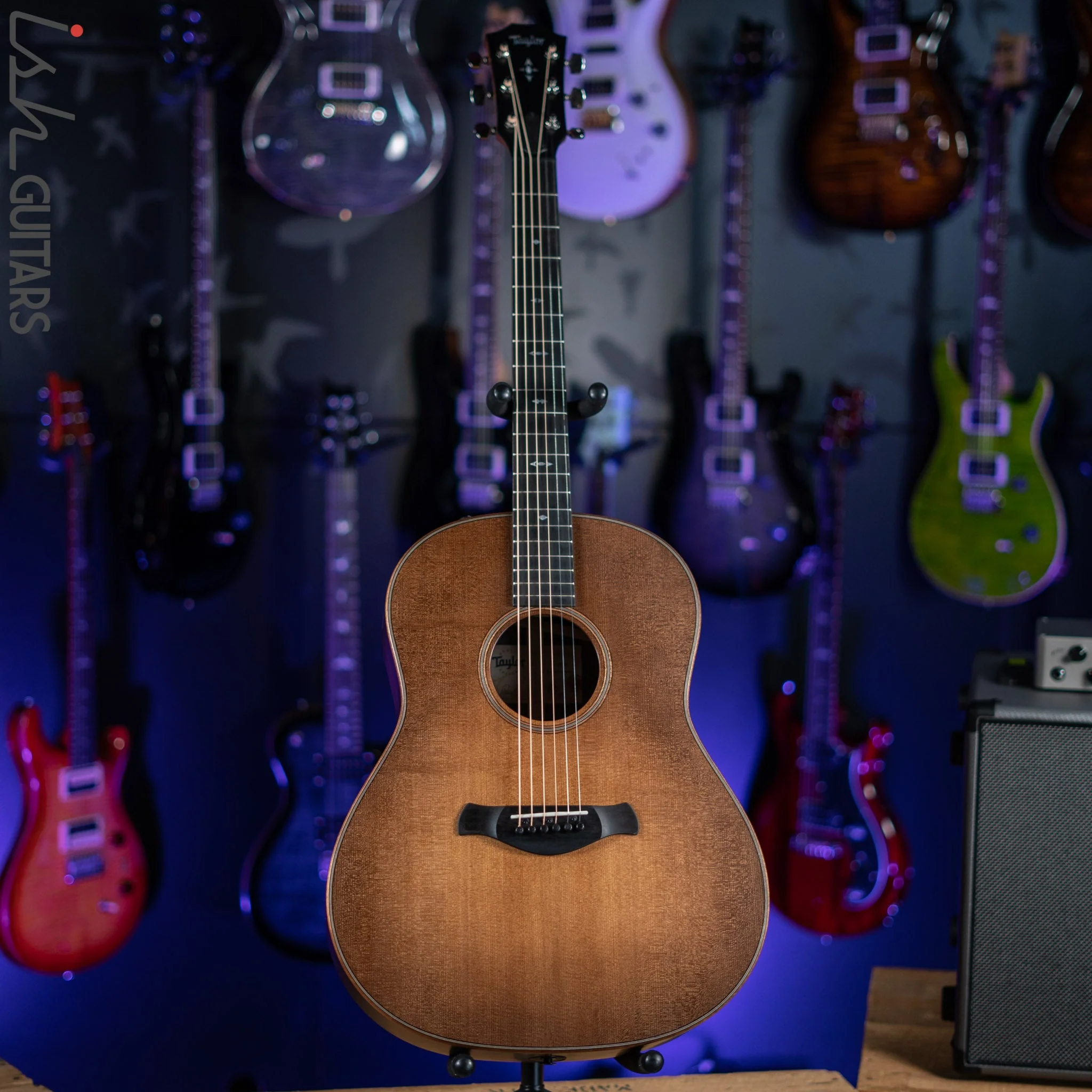 Taylor 717e Builder’s Edition Acoustic Guitar Wild Honey Burst - Image 2
