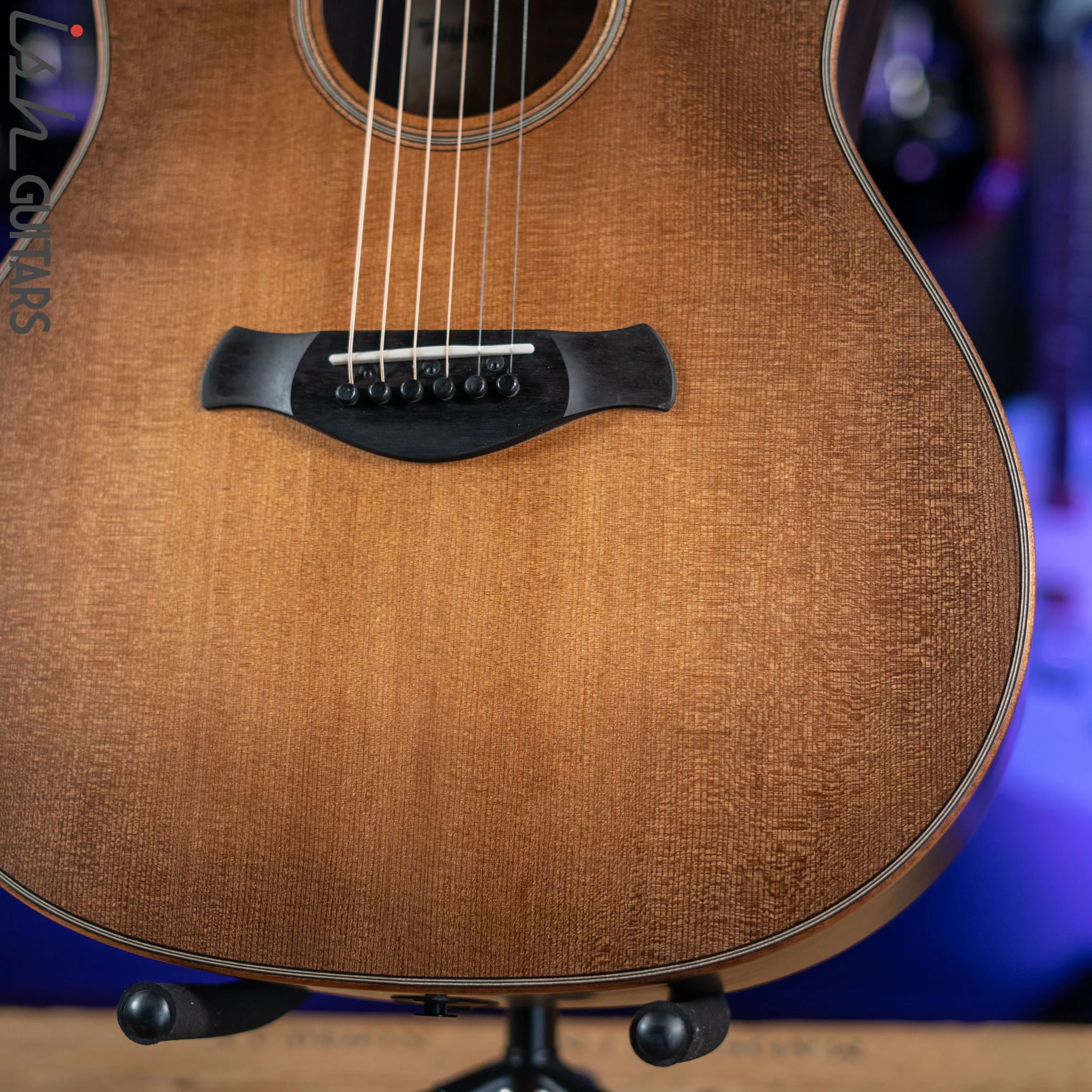 Taylor 717e Builder’s Edition Acoustic Guitar Wild Honey Burst - Image 4