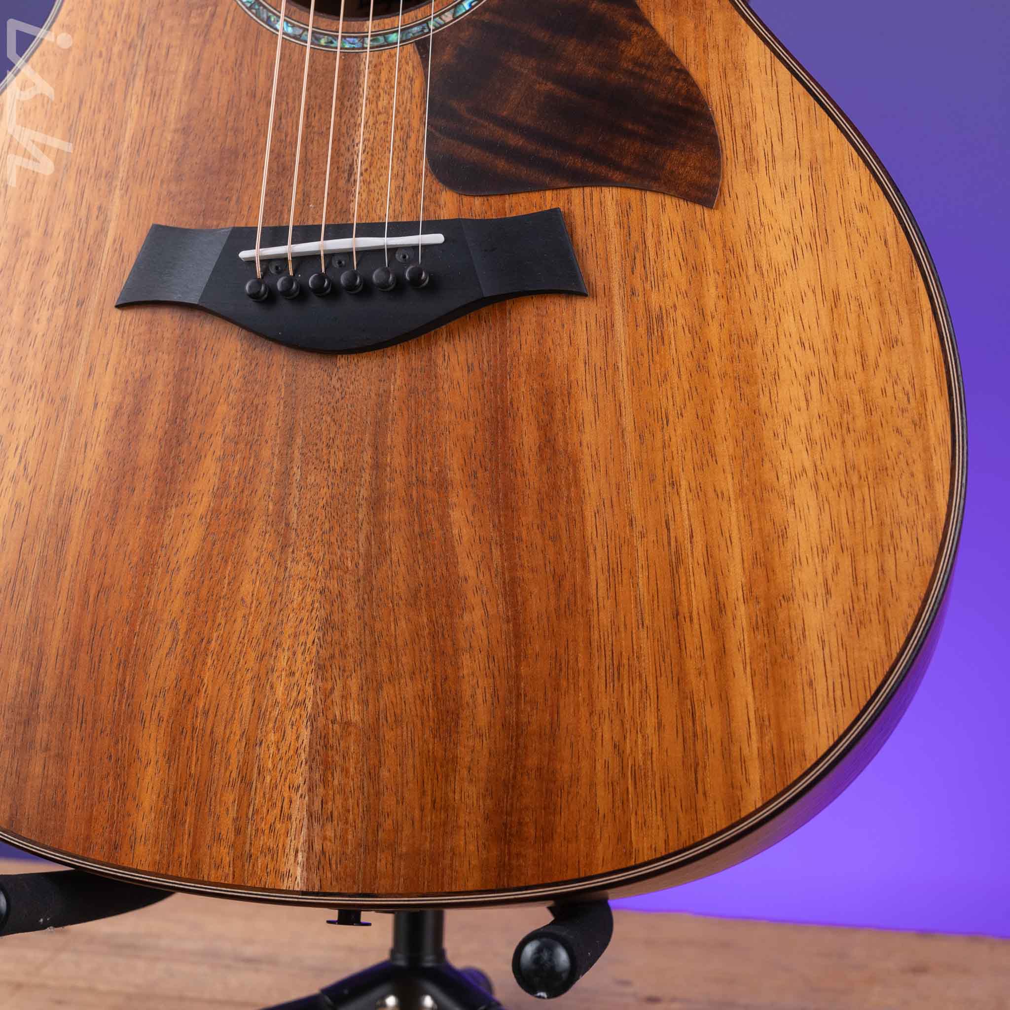 Taylor 724ce Acoustic-Electric Guitar Natural Hawaiian Koa Demo - Image 4