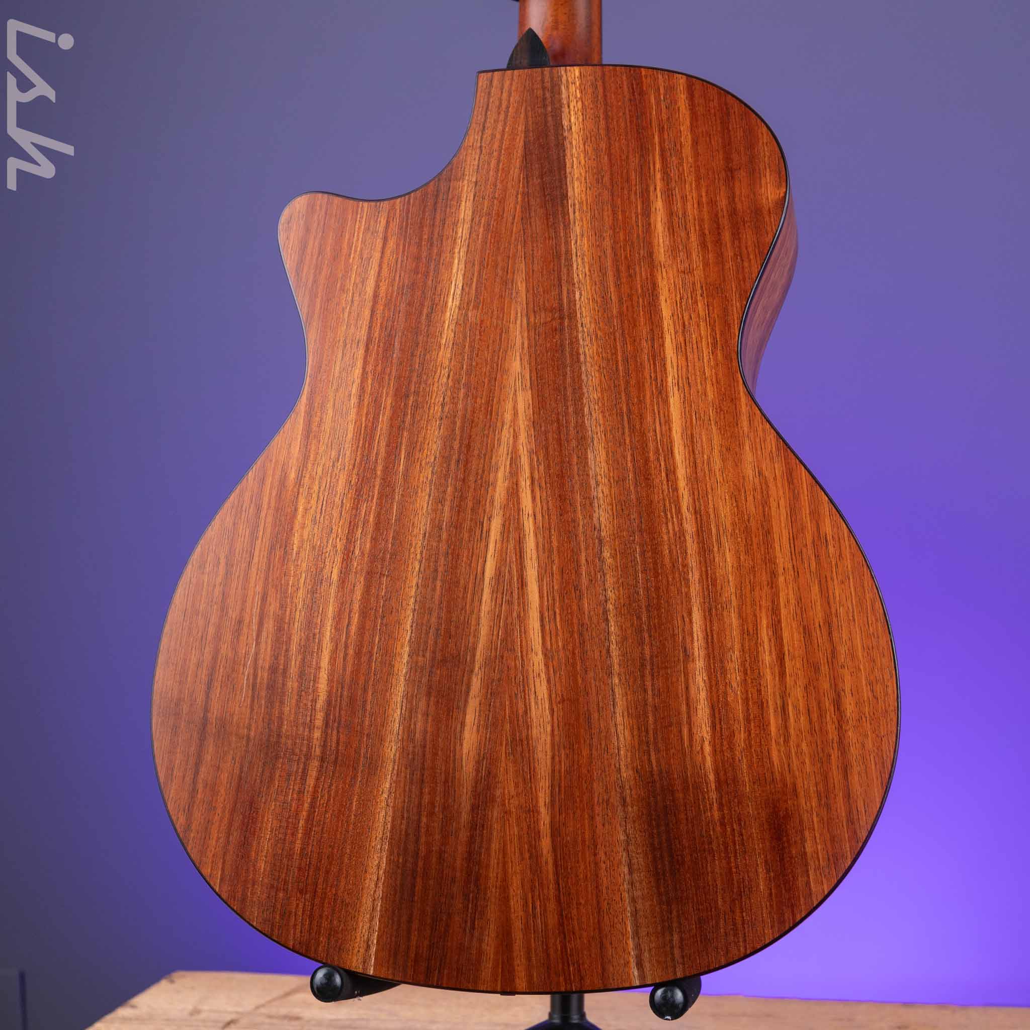 Taylor 724ce Acoustic-Electric Guitar Natural Hawaiian Koa Demo - Image 7
