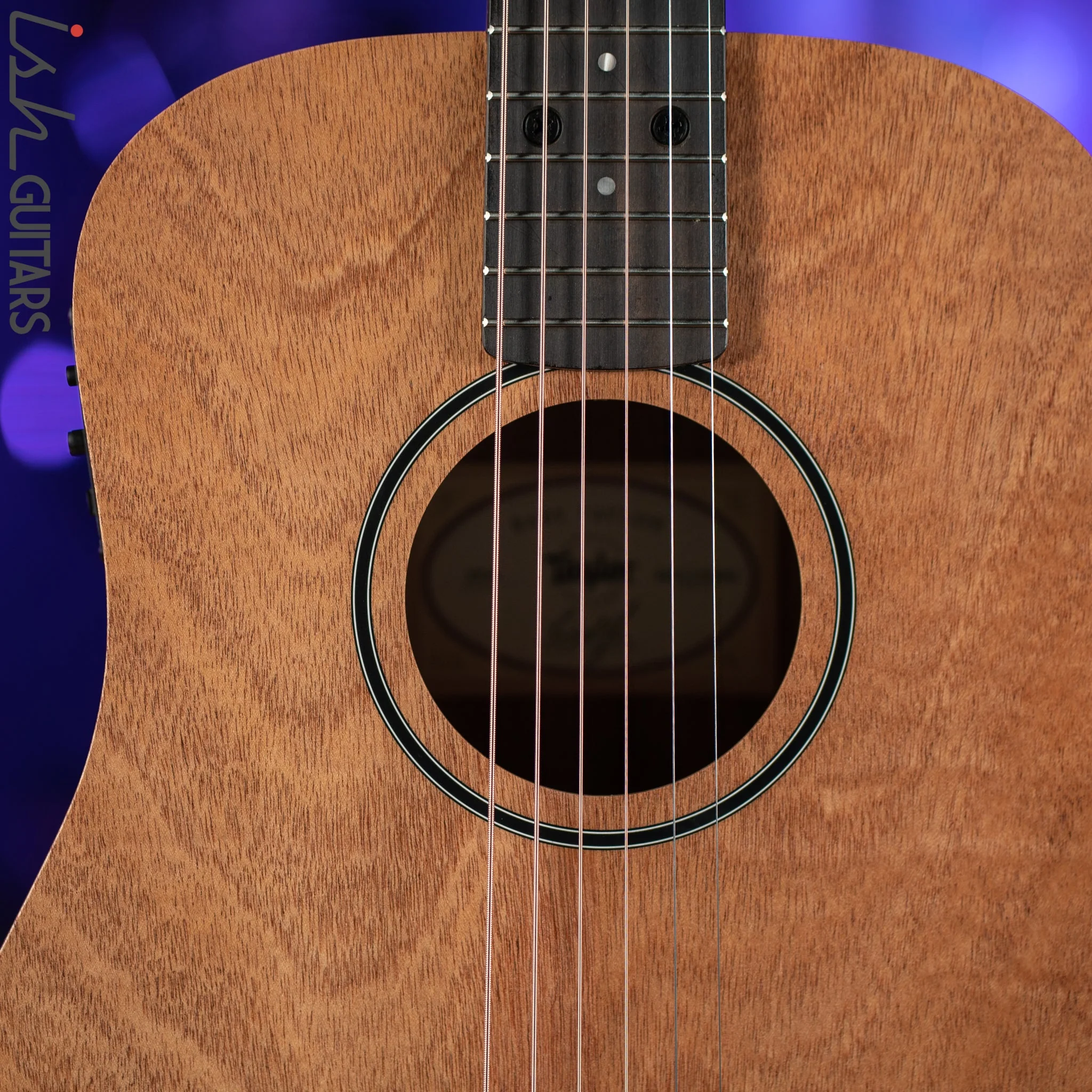 Taylor Baby Mahogany BT2e Acoustic-Electric Guitar Natural - Image 3