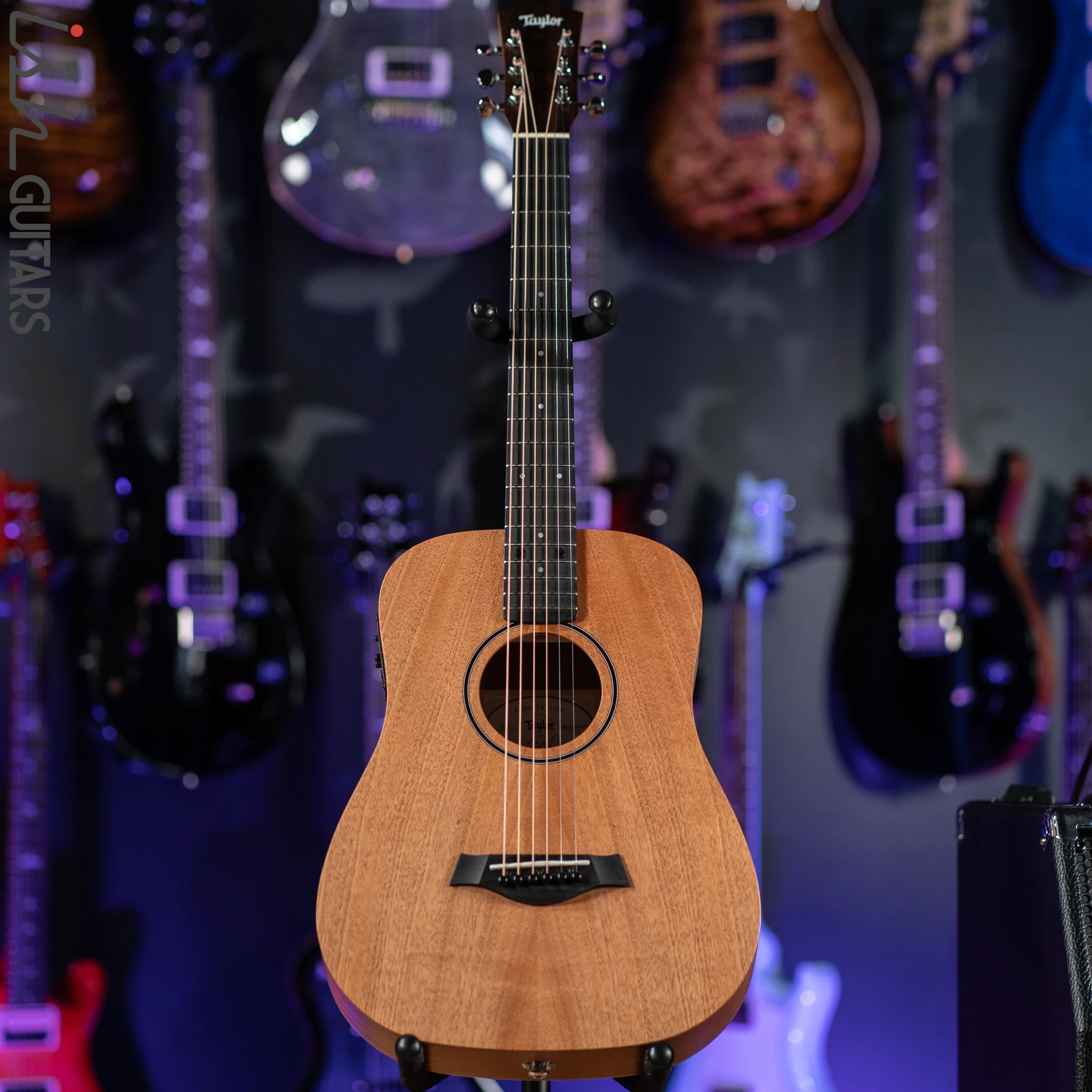 Taylor Baby Mahogany BT2e Acoustic-Electric Guitar Natural - Image 2