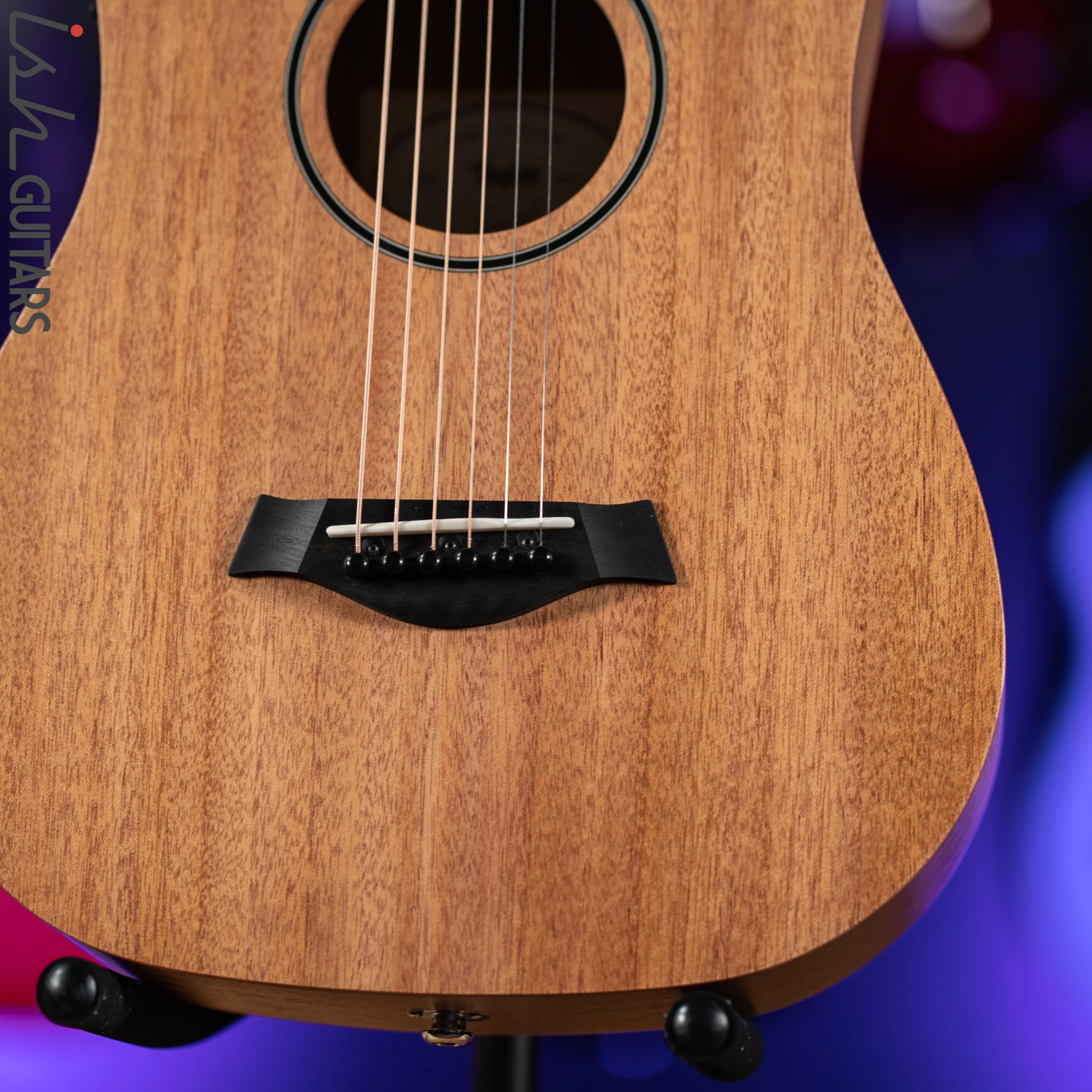 Taylor Baby Mahogany BT2e Acoustic-Electric Guitar Natural - Image 4