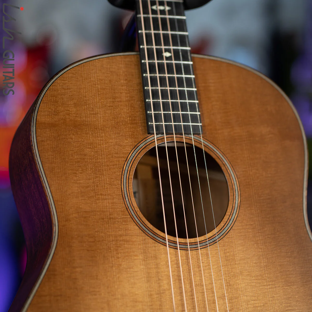 Taylor Builder’s Edition 517e Acoustic Guitar Wild Honey Burst - Image 4