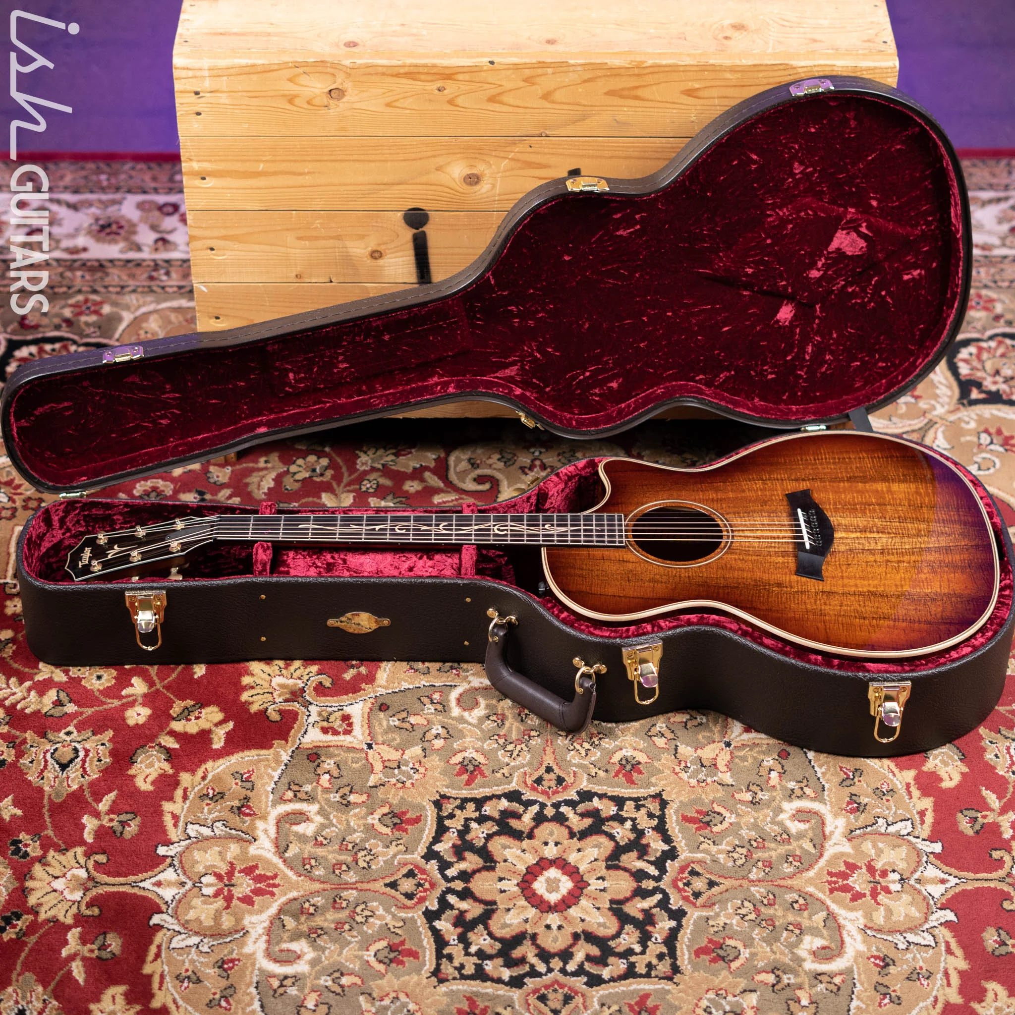 Taylor K24ce Acoustic-Electric Guitar AA Hawaiian Koa Top - Image 15