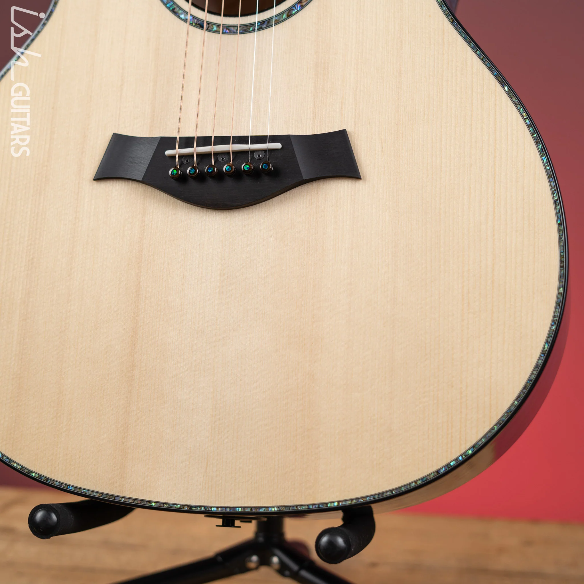 Taylor C14ce B3010 Grand Auditorium Acoustic-Electric Guitar Adirondack Spruce Carribean Fade - Image 6