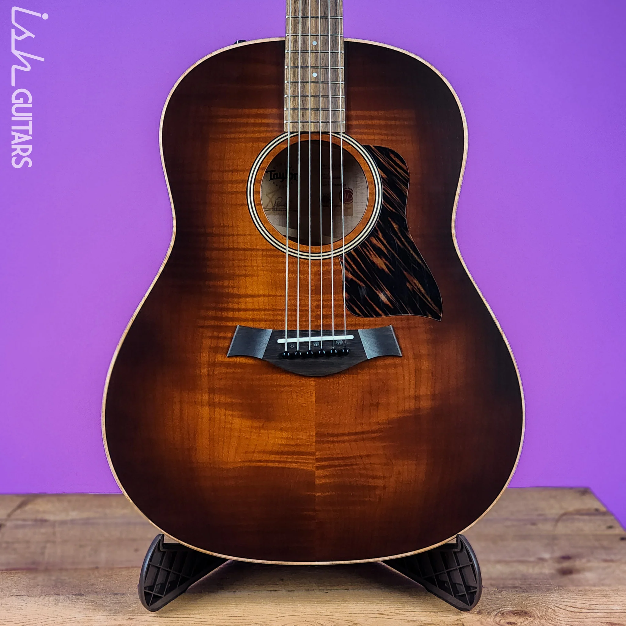 Taylor Compact Folding Guitar Stand Acoustic Brown - Image 2