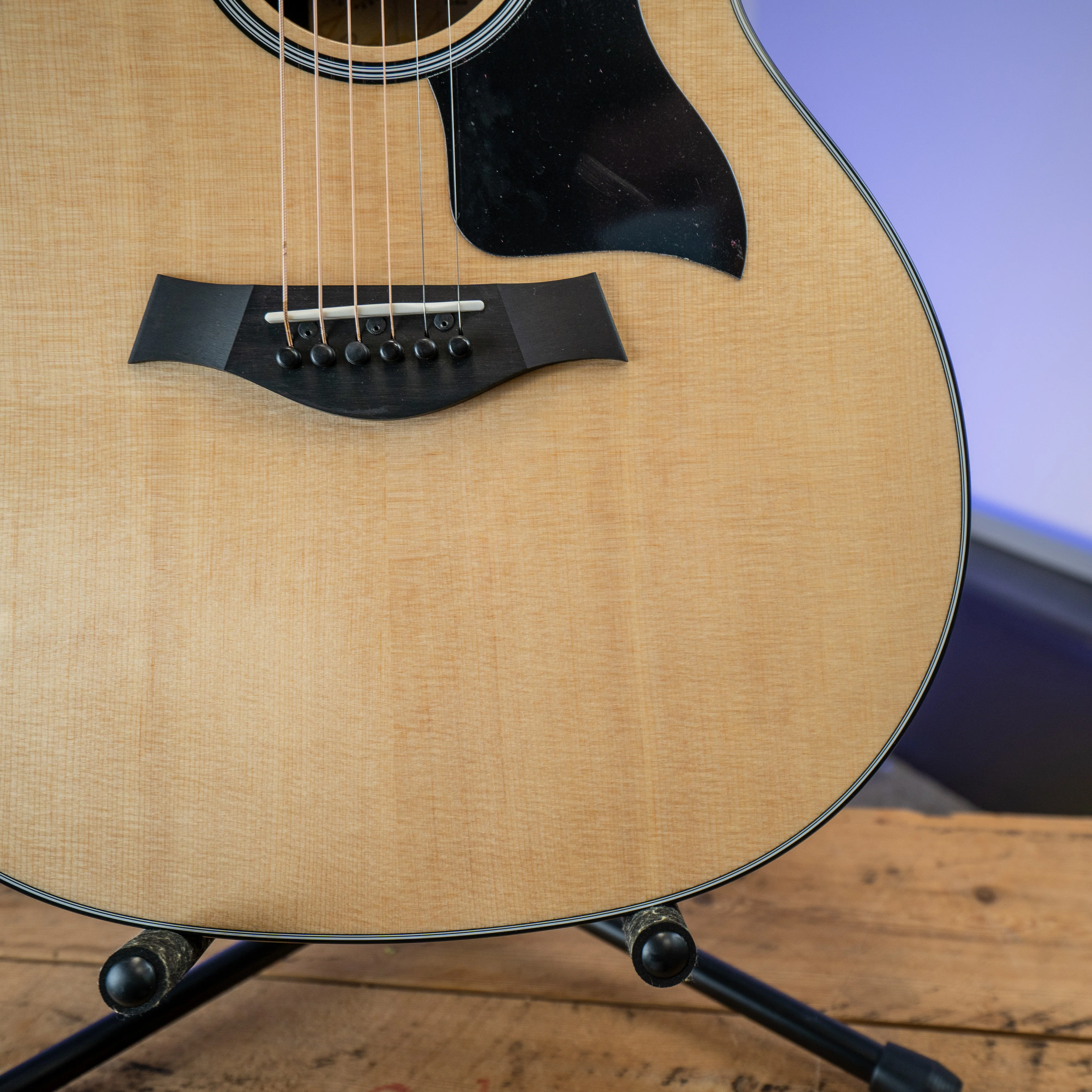 Taylor E14ce LTD Grand Auditorium Spruce/ Striped Ebony - Image 5