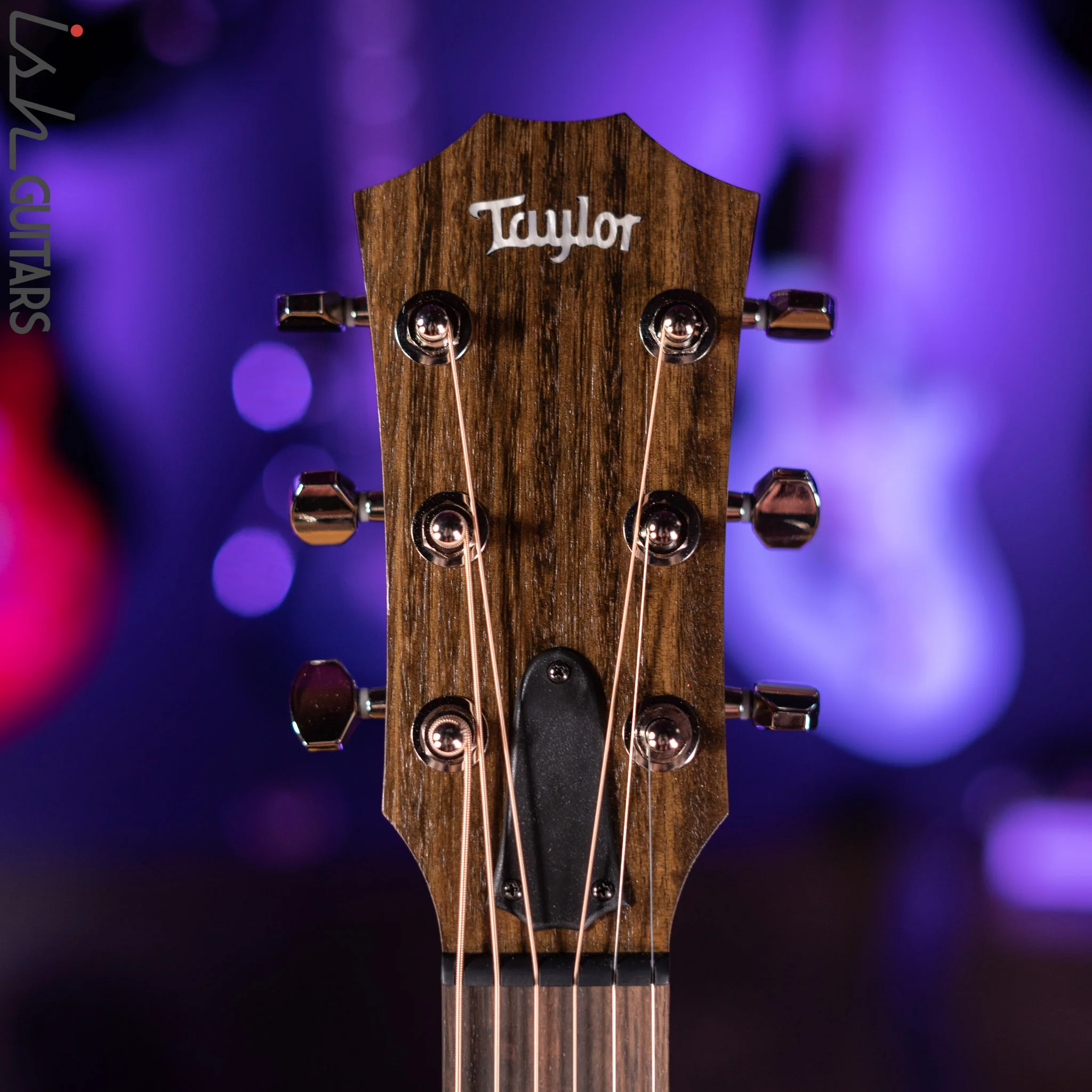 Taylor GTe Grand Theater Acoustic-Electric Guitar Blacktop - Image 6
