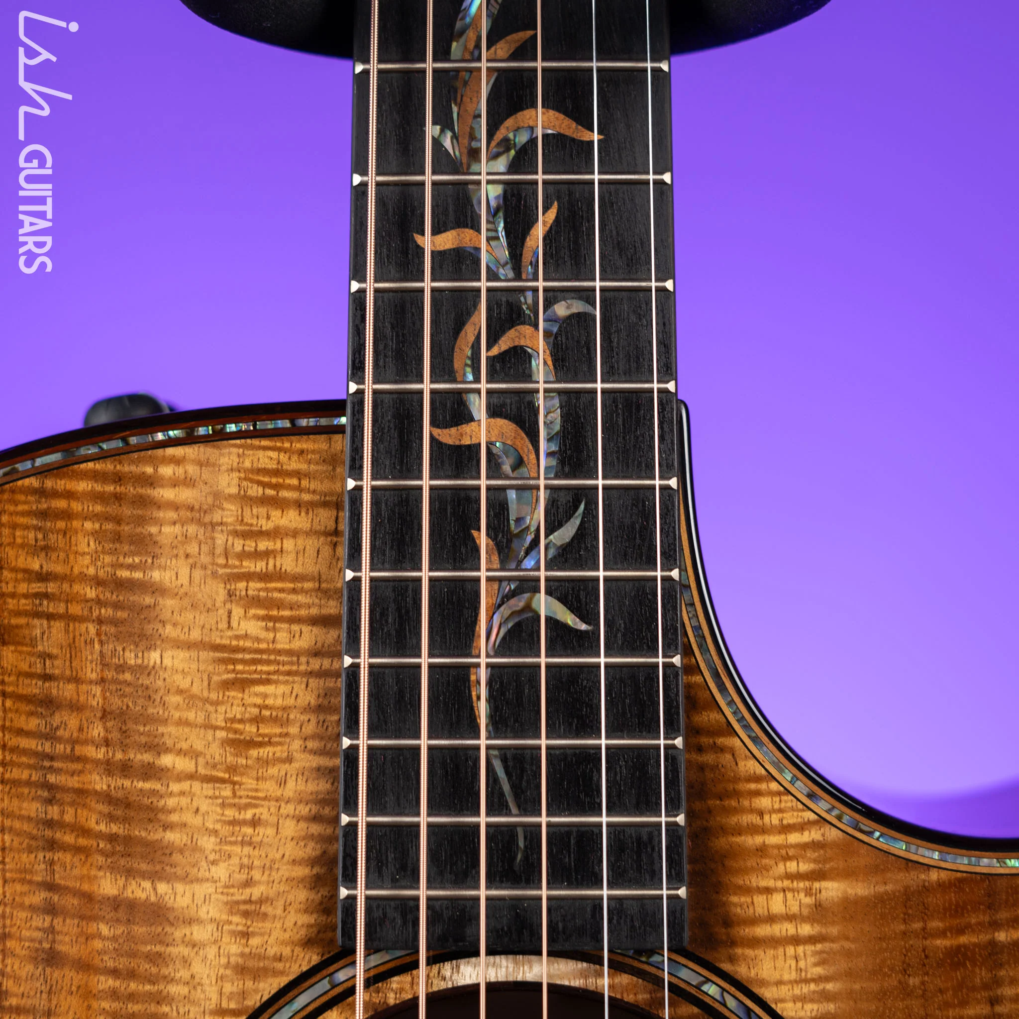 Taylor NAMM 23 Custom #26 Grand Auditorium AA Hawaiian Koa - Image 6