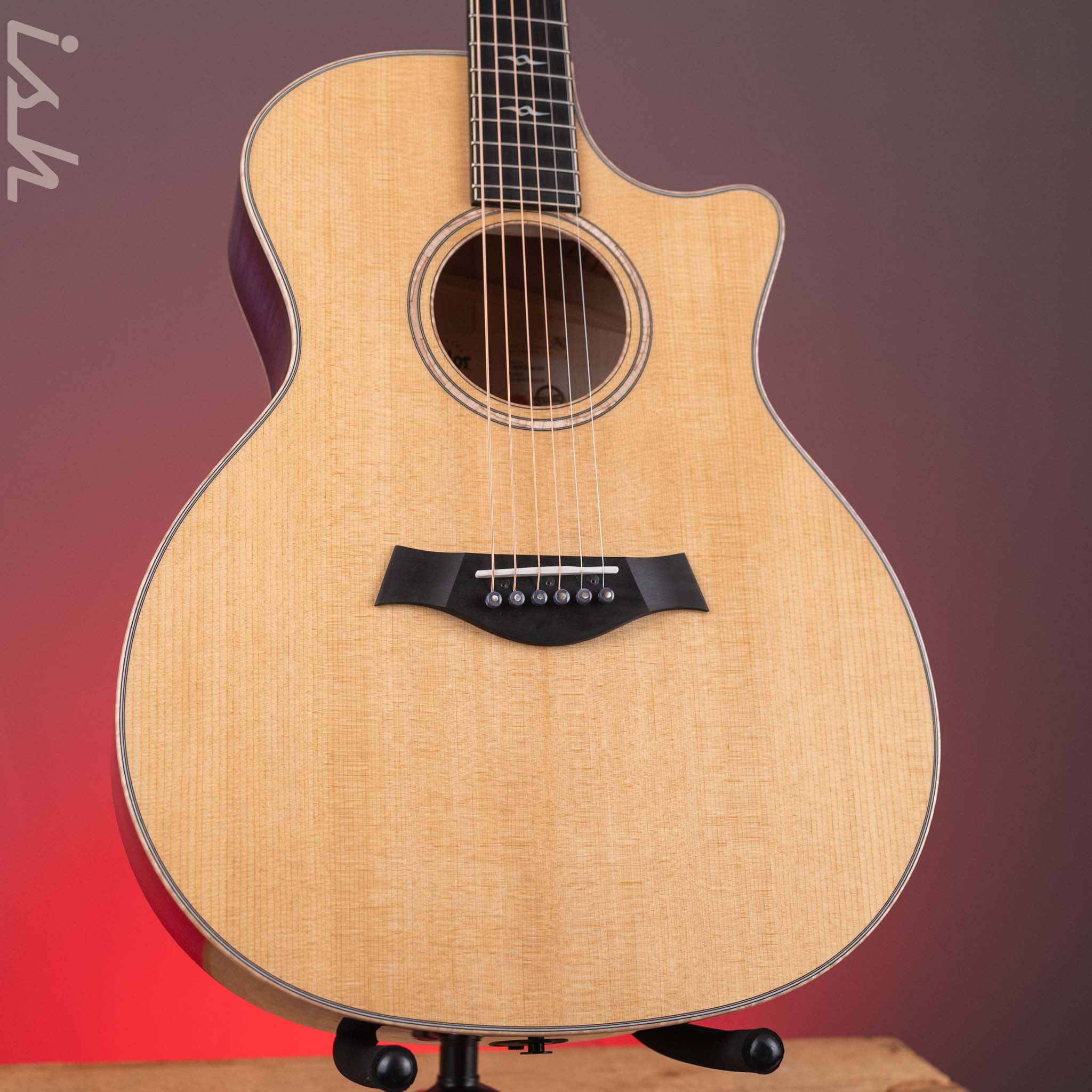 Taylor NAMM Custom C14ce B4008 Grand Auditorium Lilac Wine - Image 2