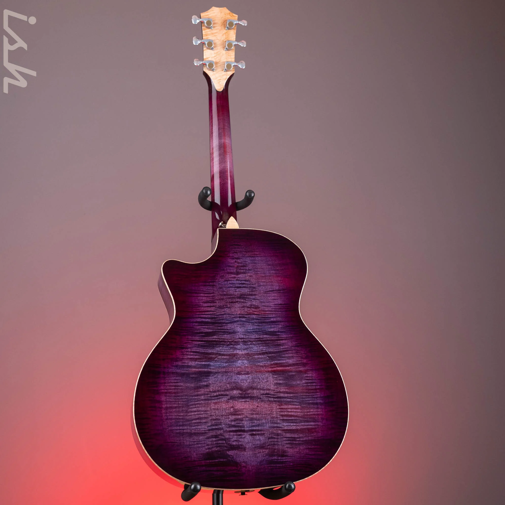 Taylor NAMM Custom C14ce B4008 Grand Auditorium Lilac Wine - Image 8