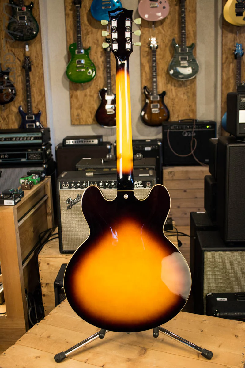 Tokai Korean Premium Series Lacquer Finish ES Guitar Sunburst - Image 7