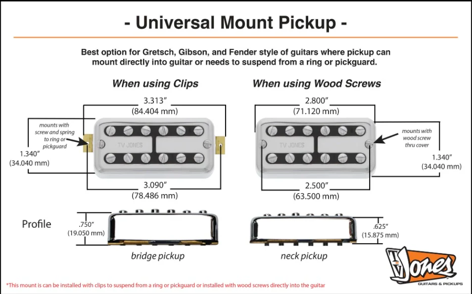 TV Jones TV Classic Set Chrome Universal Mount FTN-UVCHM - Image 14