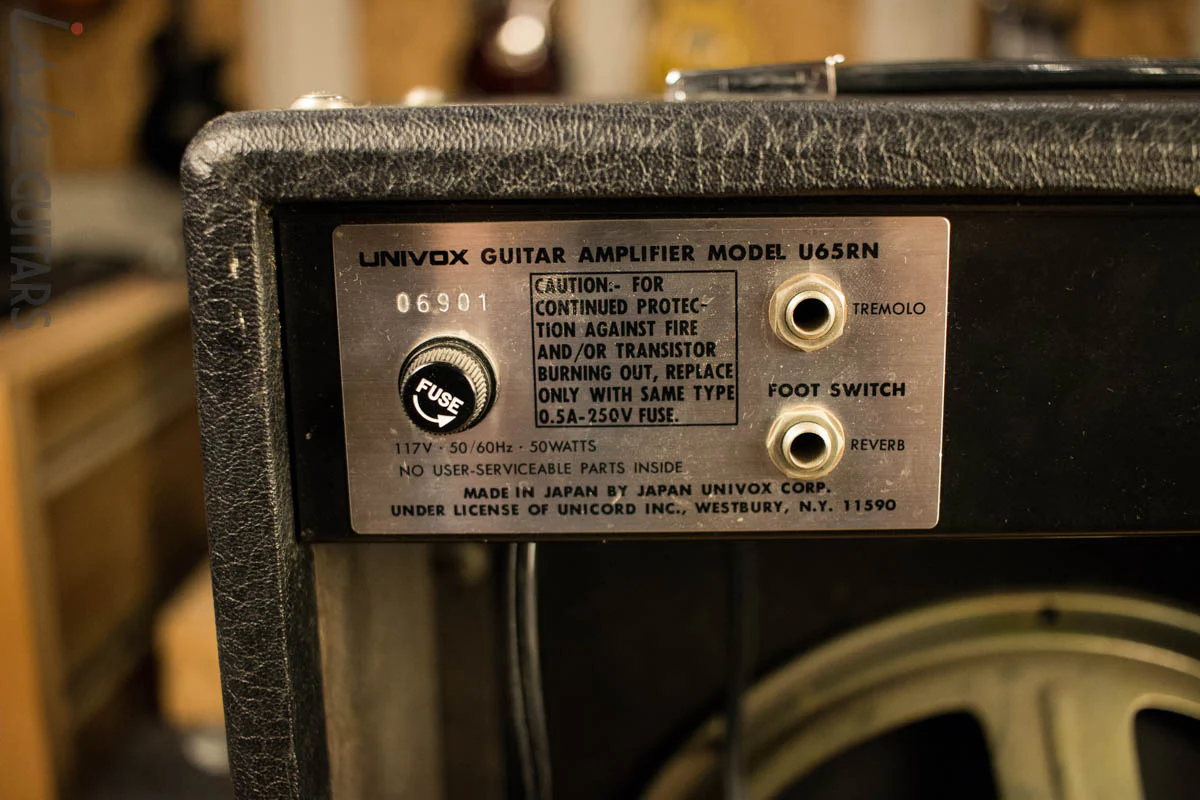 Univox Model U65RN Amplifier - Image 5