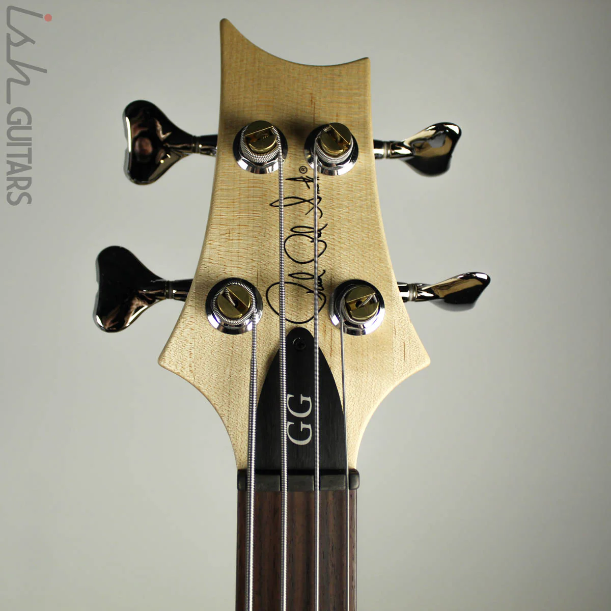 2019 PRS Gary Grainger 4 String Bass Yellow Tiger Finish - Image 5