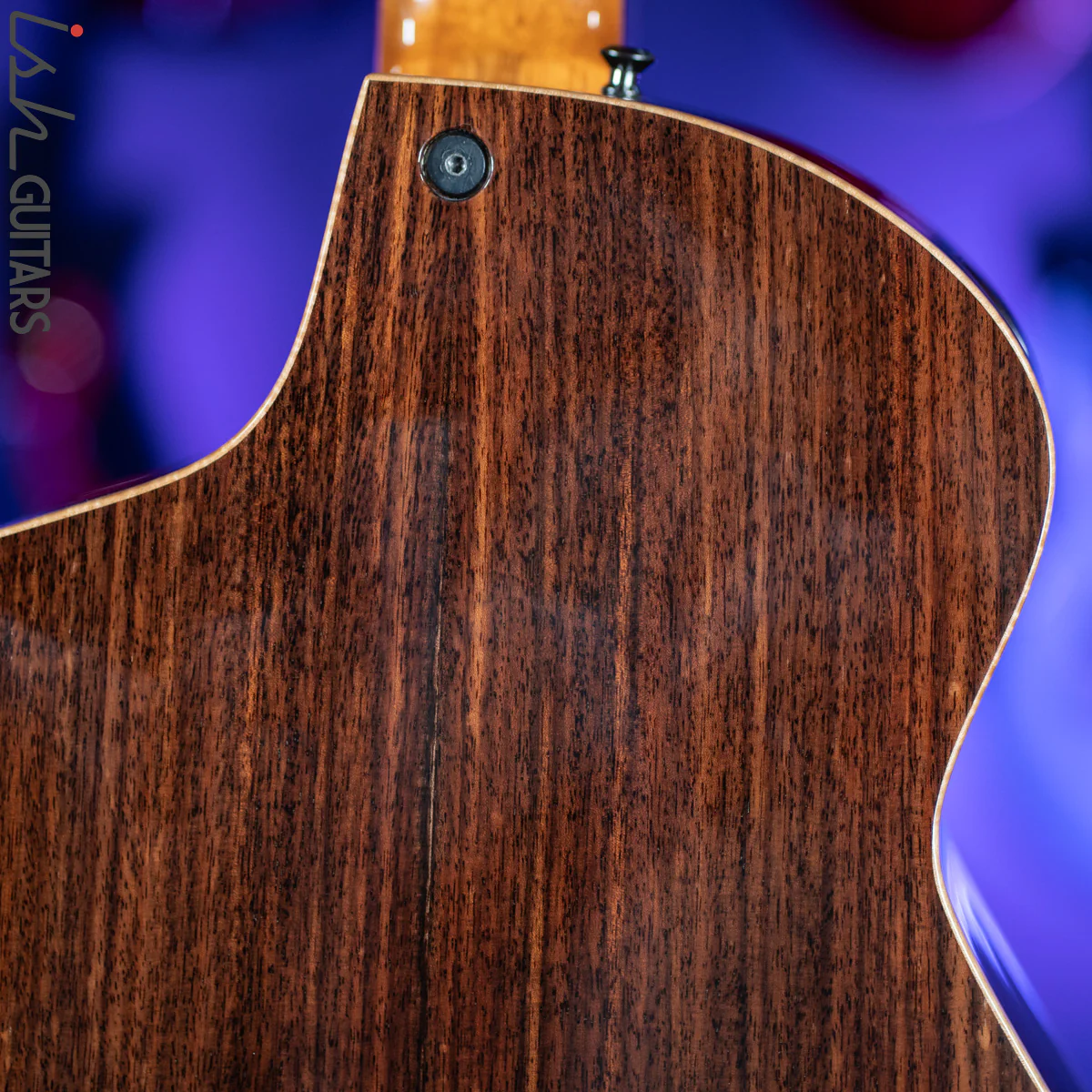 Veillette Acoustic 5 String Bass Guitar Brazilian Rosewood Tobacco Sunburst - Image 12