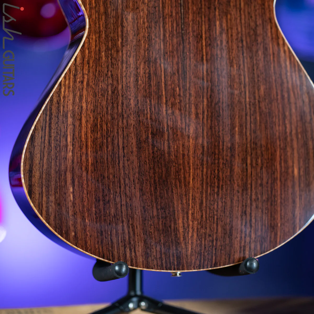 Veillette Acoustic 5 String Bass Guitar Brazilian Rosewood Tobacco Sunburst - Image 13