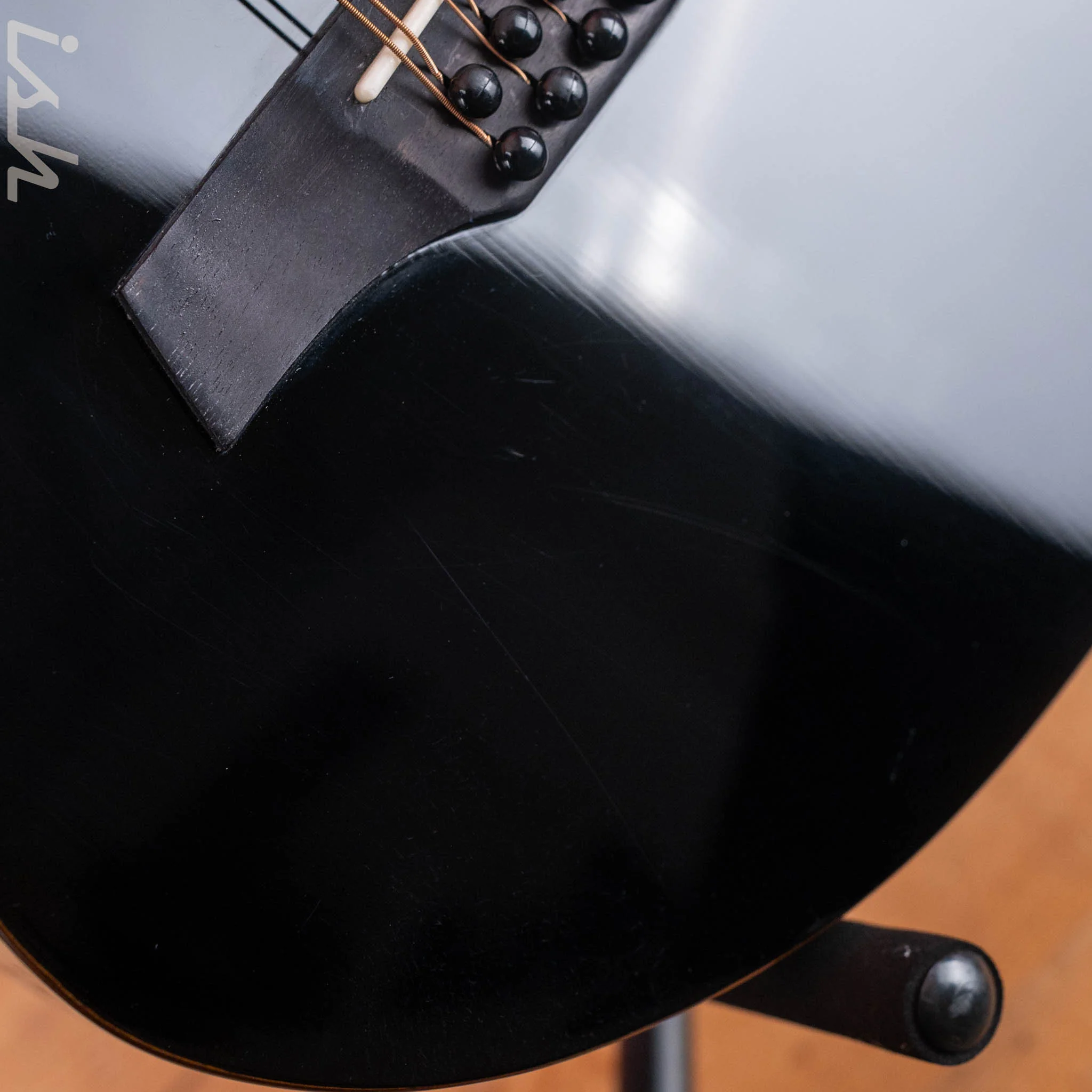 Veillette Avante Gryphon 12-String Acoustic Guitar Black B-Stock - Image 8