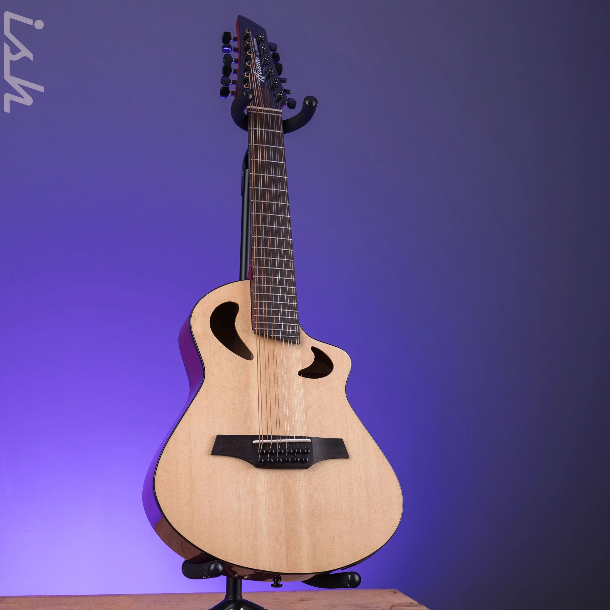 Veillette Avante Gryphon 12-String Acoustic Guitar Natural - Image 2