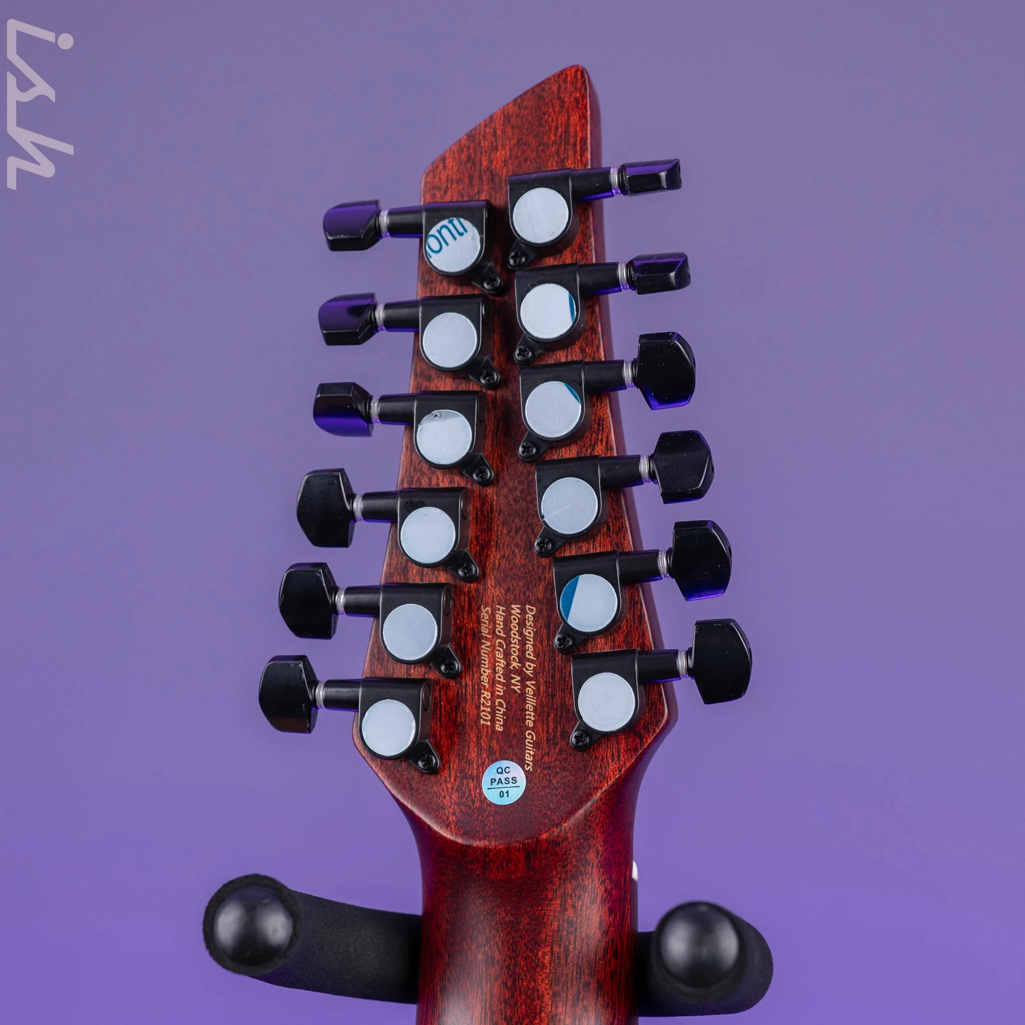 Veillette Avante Gryphon 12-String Acoustic Guitar Sunset Burst - Image 10