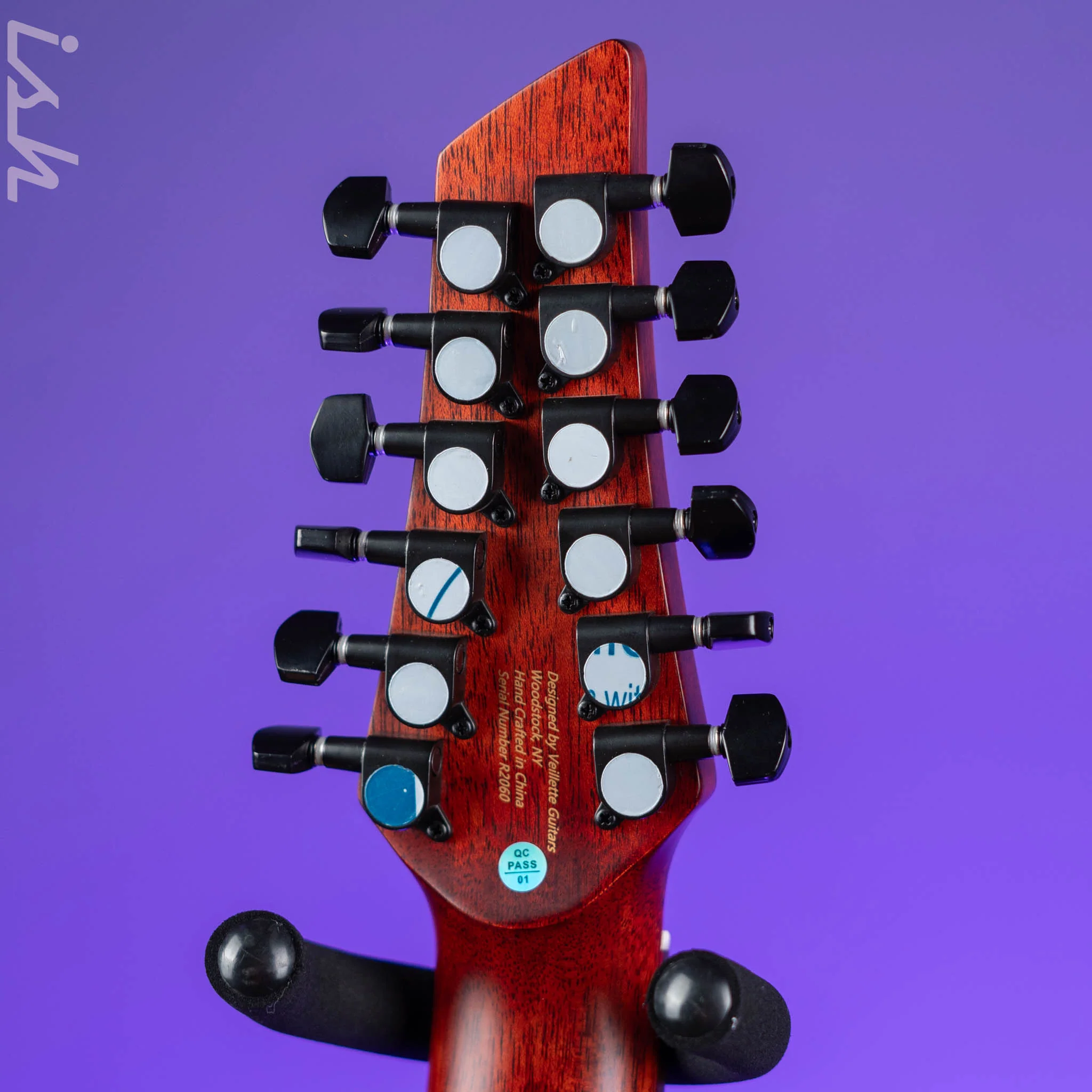 Veillette Avante Gryphon 12-String Acoustic Guitar Sunset Burst - Image 10