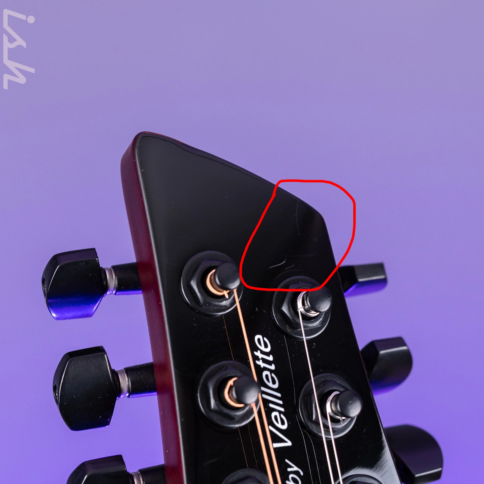 Veillette Avante Gryphon 12-String Acoustic Guitar Sunset Burst B-Stock - Image 7