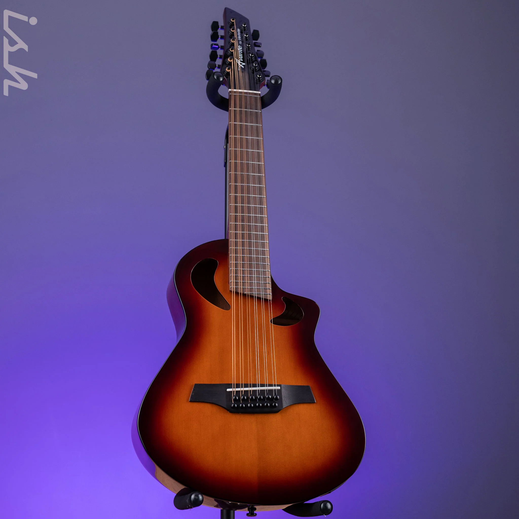 Veillette Avante Gryphon 12-String Acoustic Guitar Sunset Burst B-Stock - Image 2