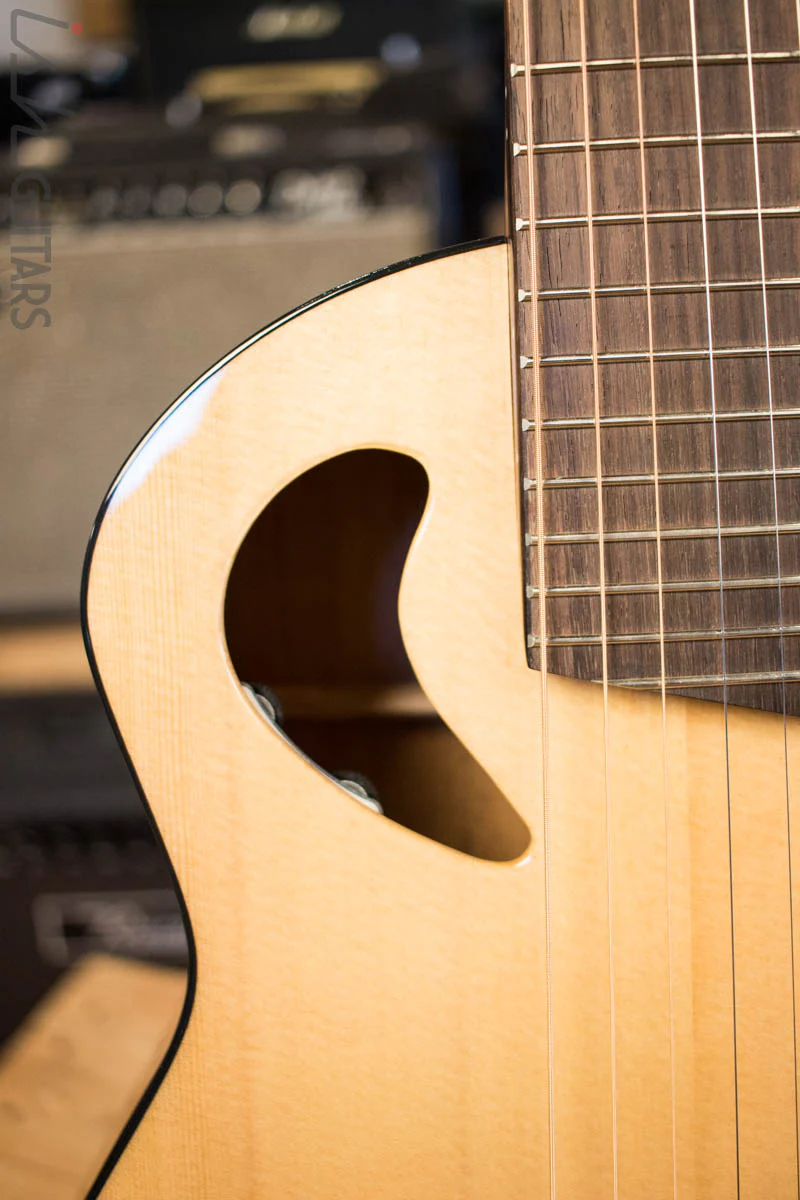 Veillette Avante Gryphon Six String Cutaway Clear Finish Acoustic Guitar - Image 3