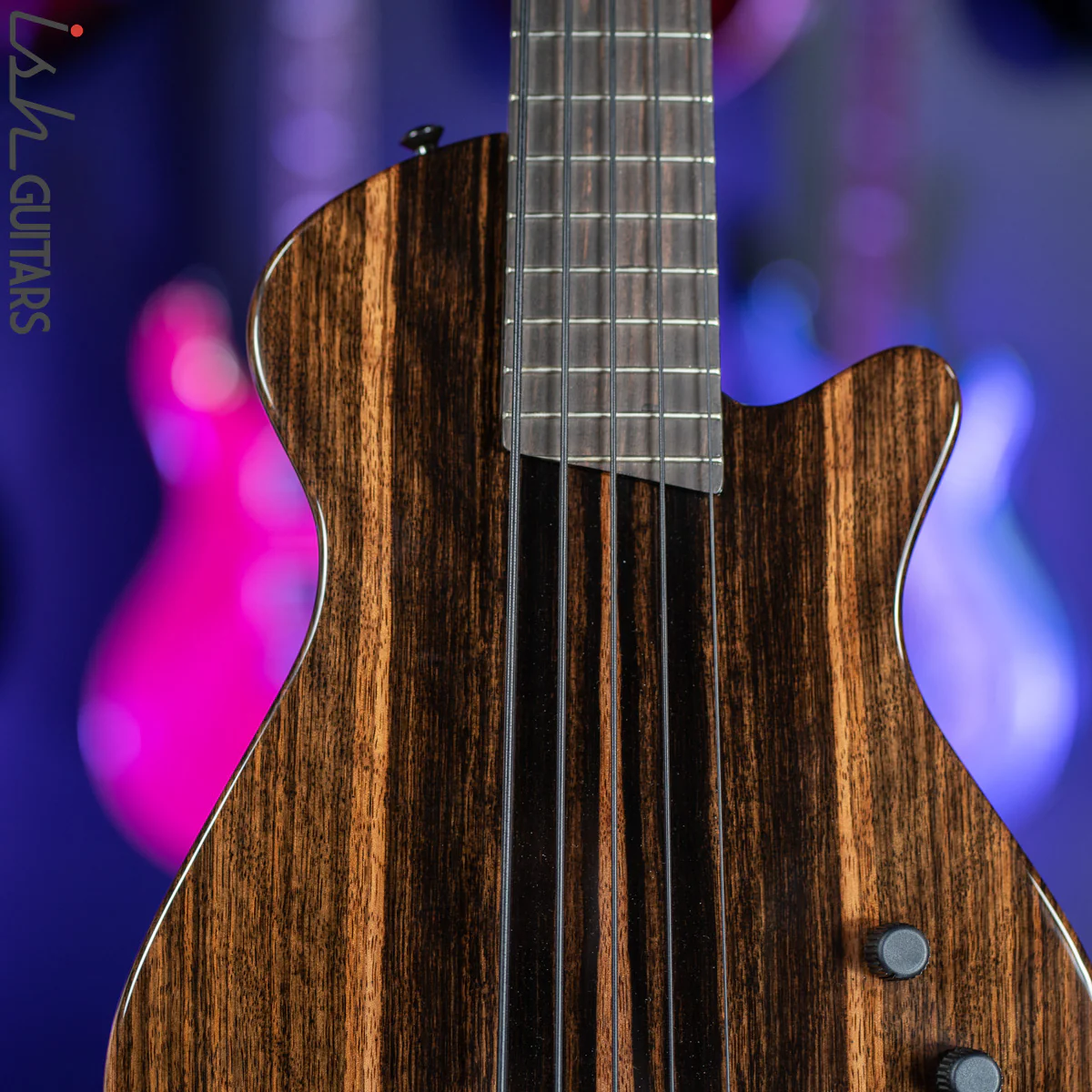 Veillette Minotaur 5 String 33" Short Scale Bass Guitar w/ Piezo - Image 3